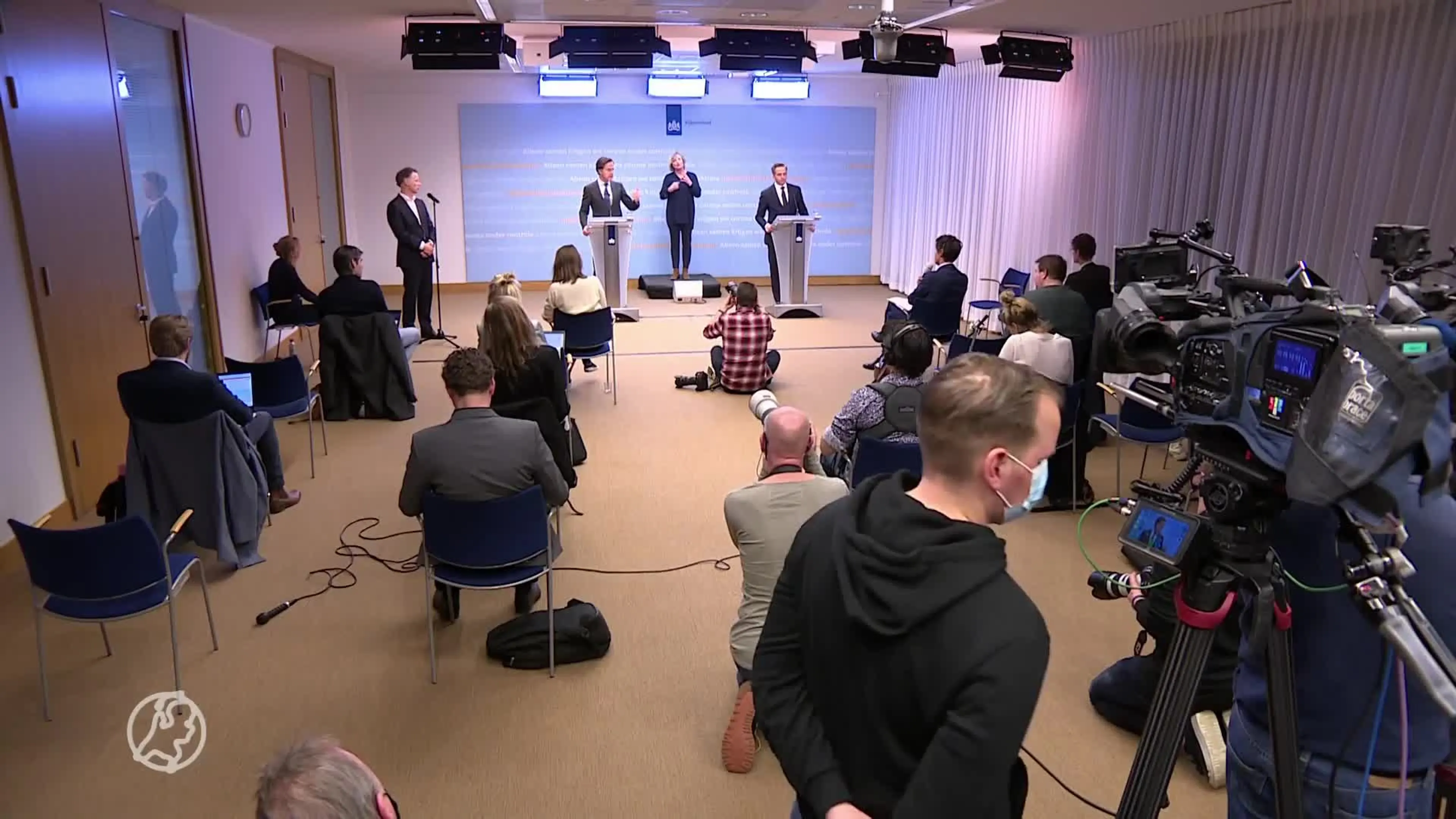 Alleen persconferentie bij belangrijk coronanieuws?