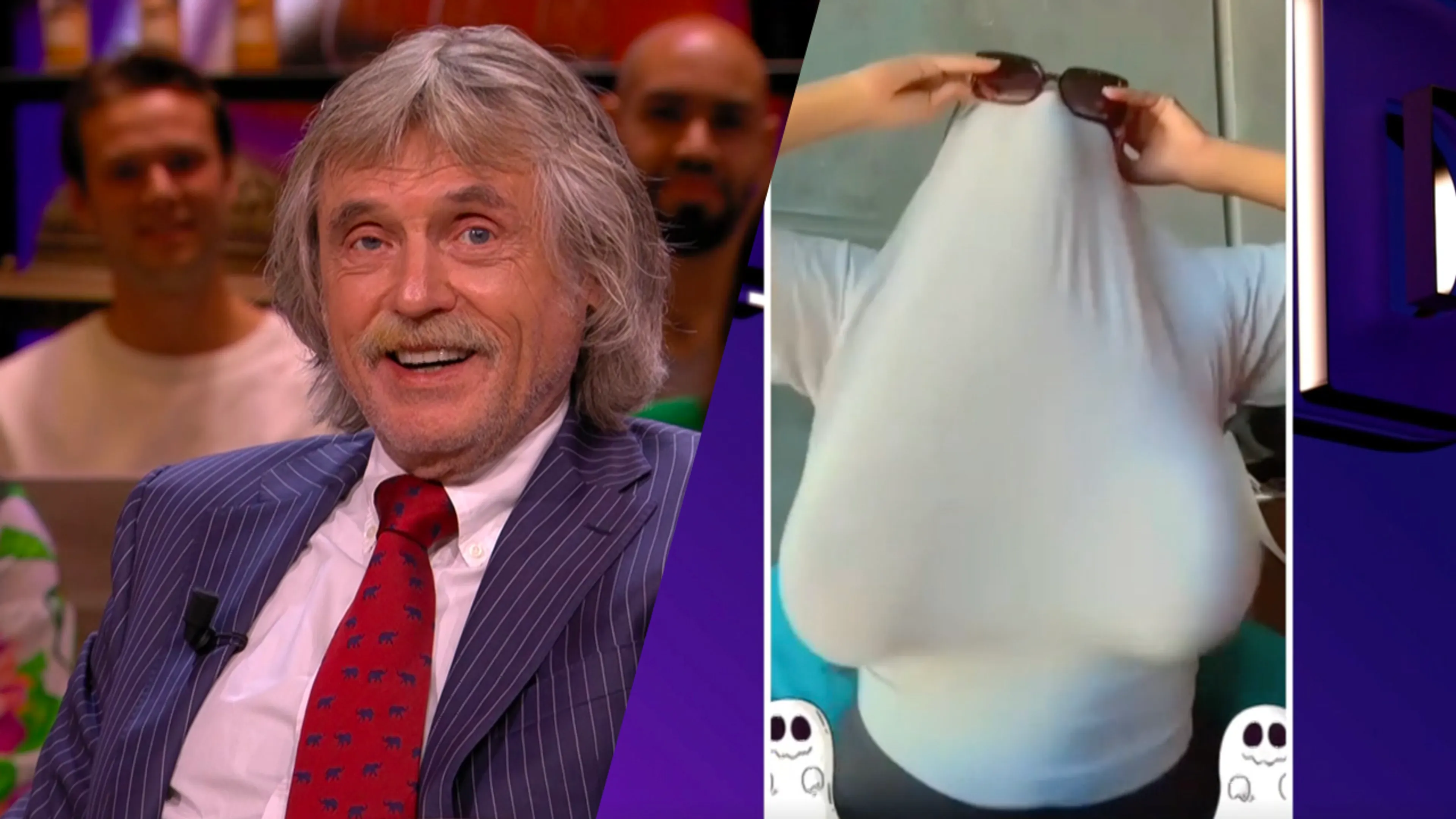 Johan ziet Ghostbusters Challenge: 'Dat Hélène zich daarvoor leent!'
