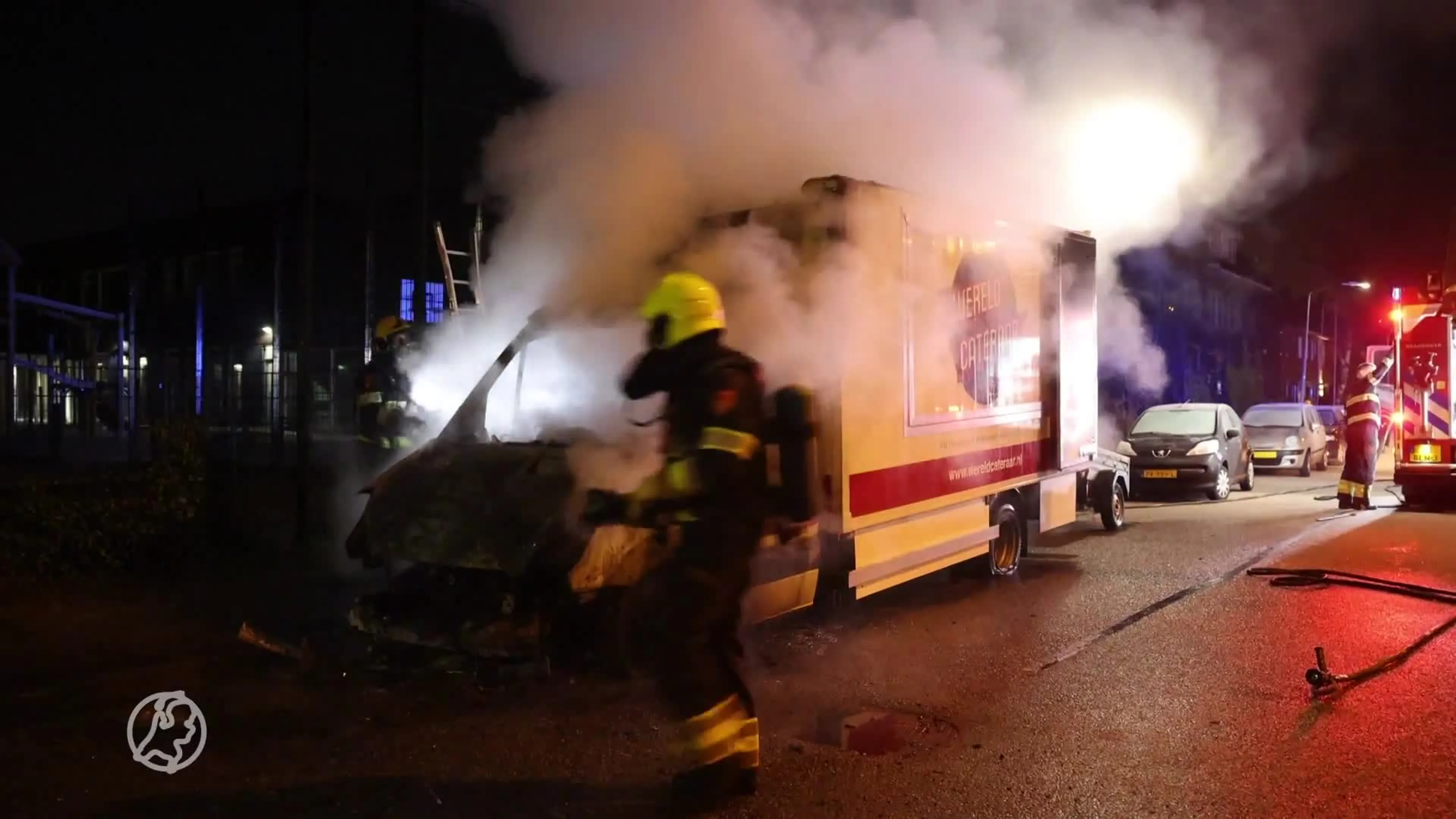 Levy's foodtruck werd in brand gestoken