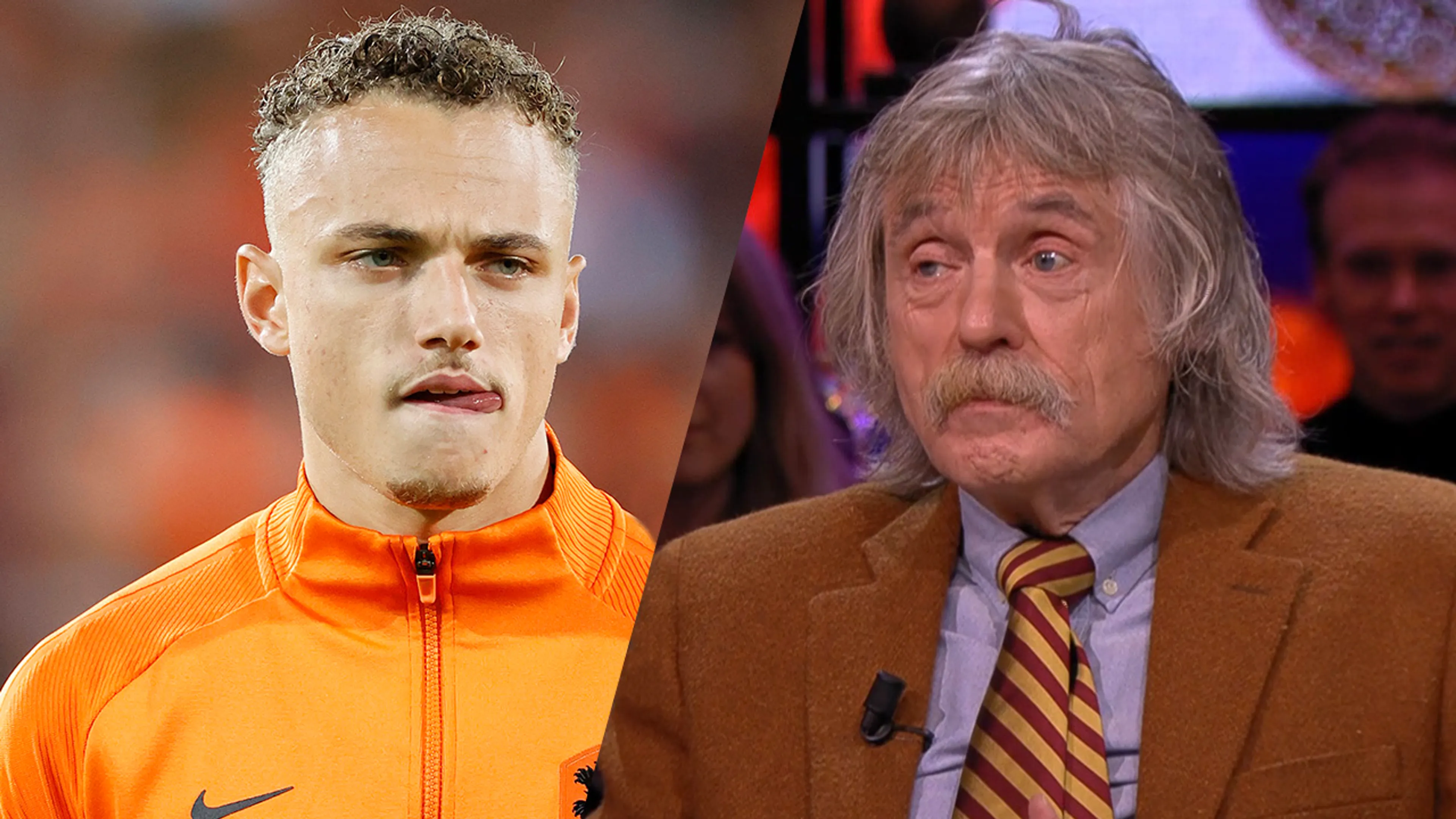 Johan geeft voorkeur aan Noa Lang boven Xavi Simons