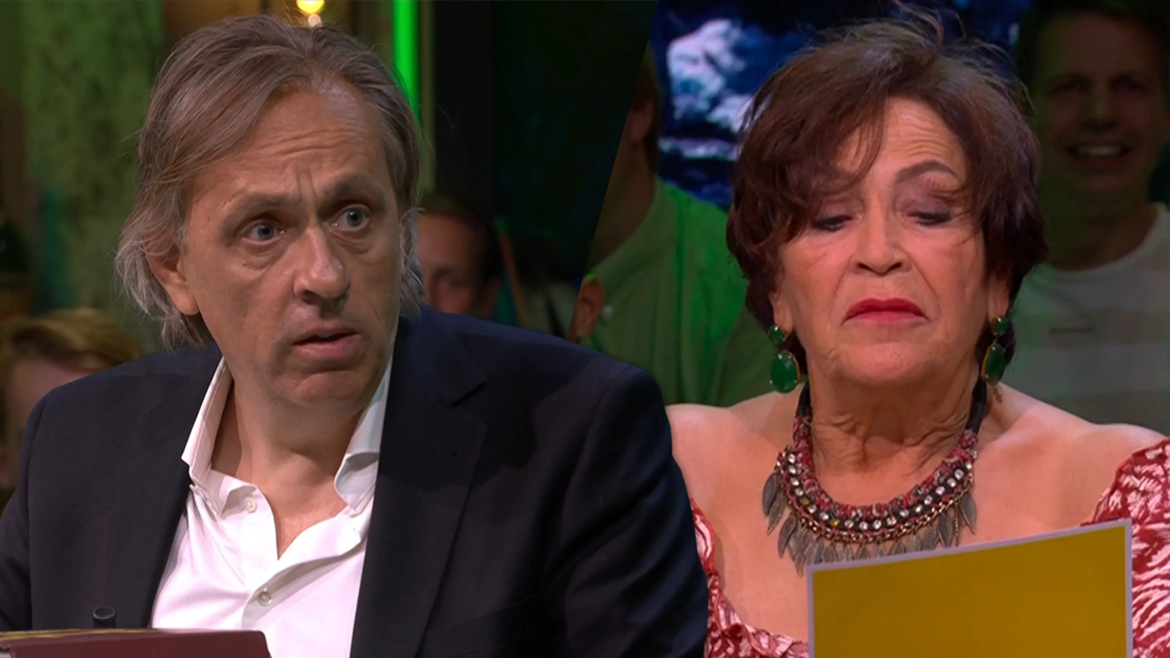 Marcel vraagt medium Liesbeth de energie van omroepbaas te lezen: 'Wat komt er door?'