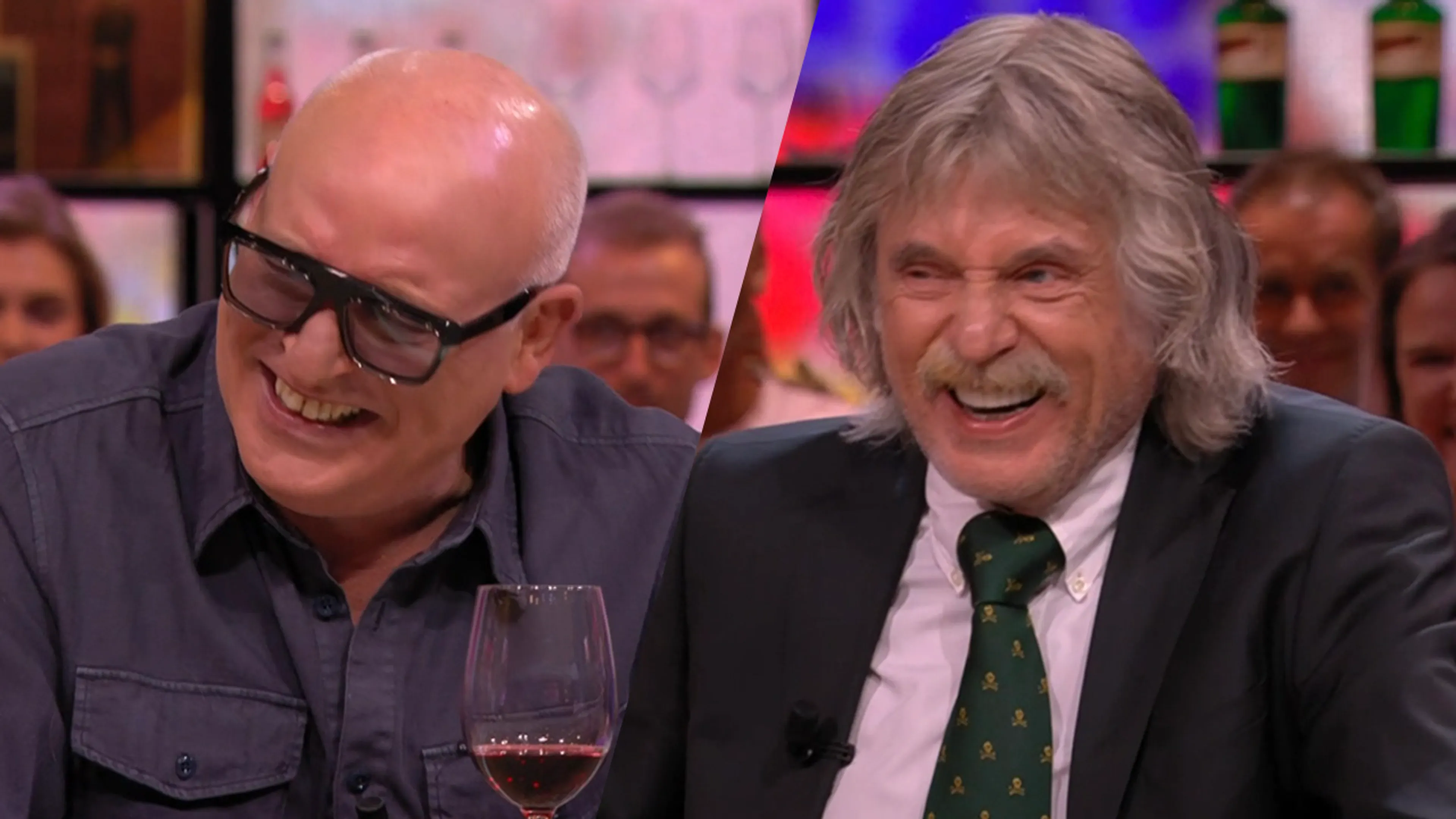 Johan en René gieren om flauw filmpje: ‘Die is echt heel leuk!’