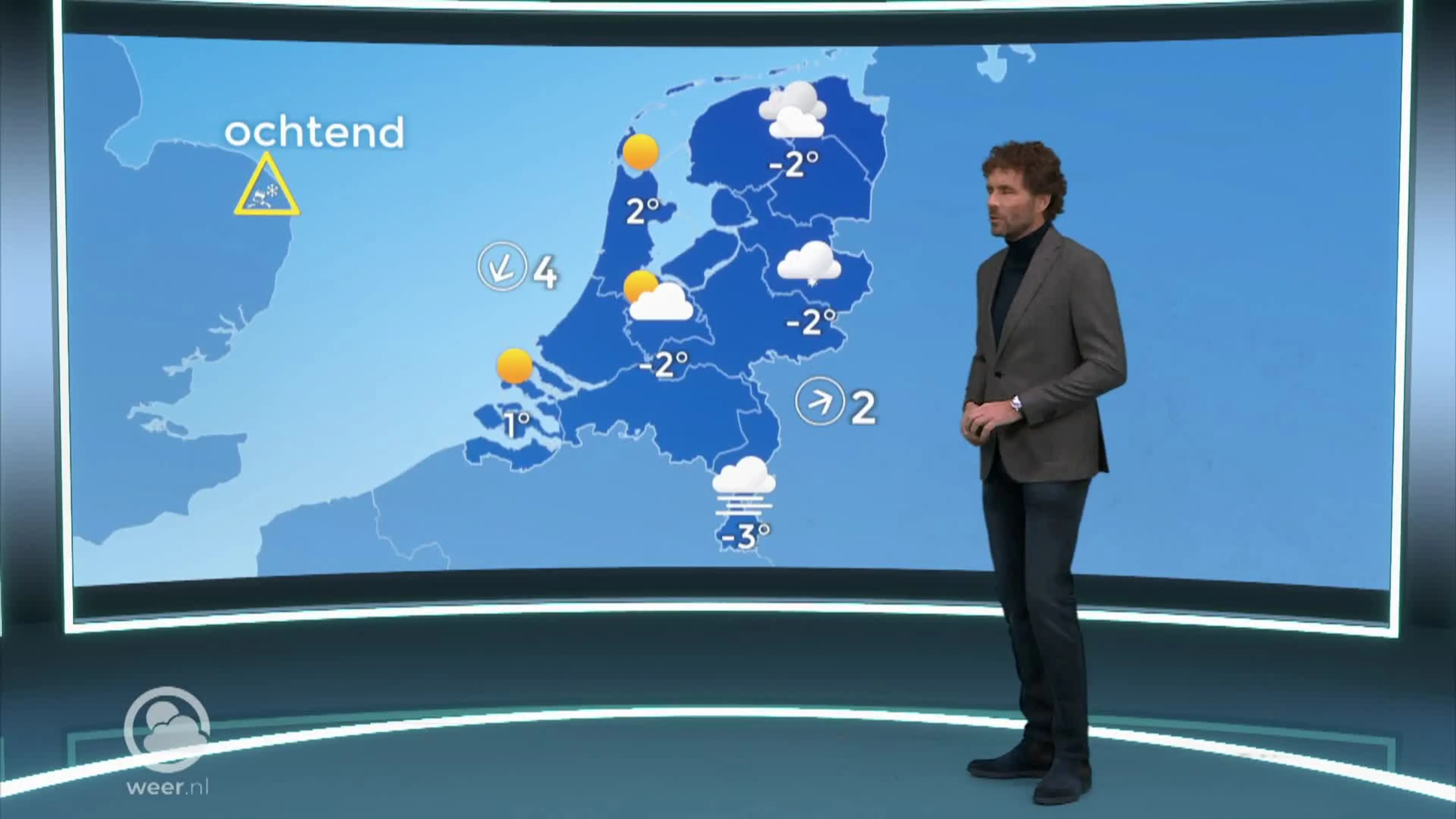 Weerbericht vrijdag 16 december 2022