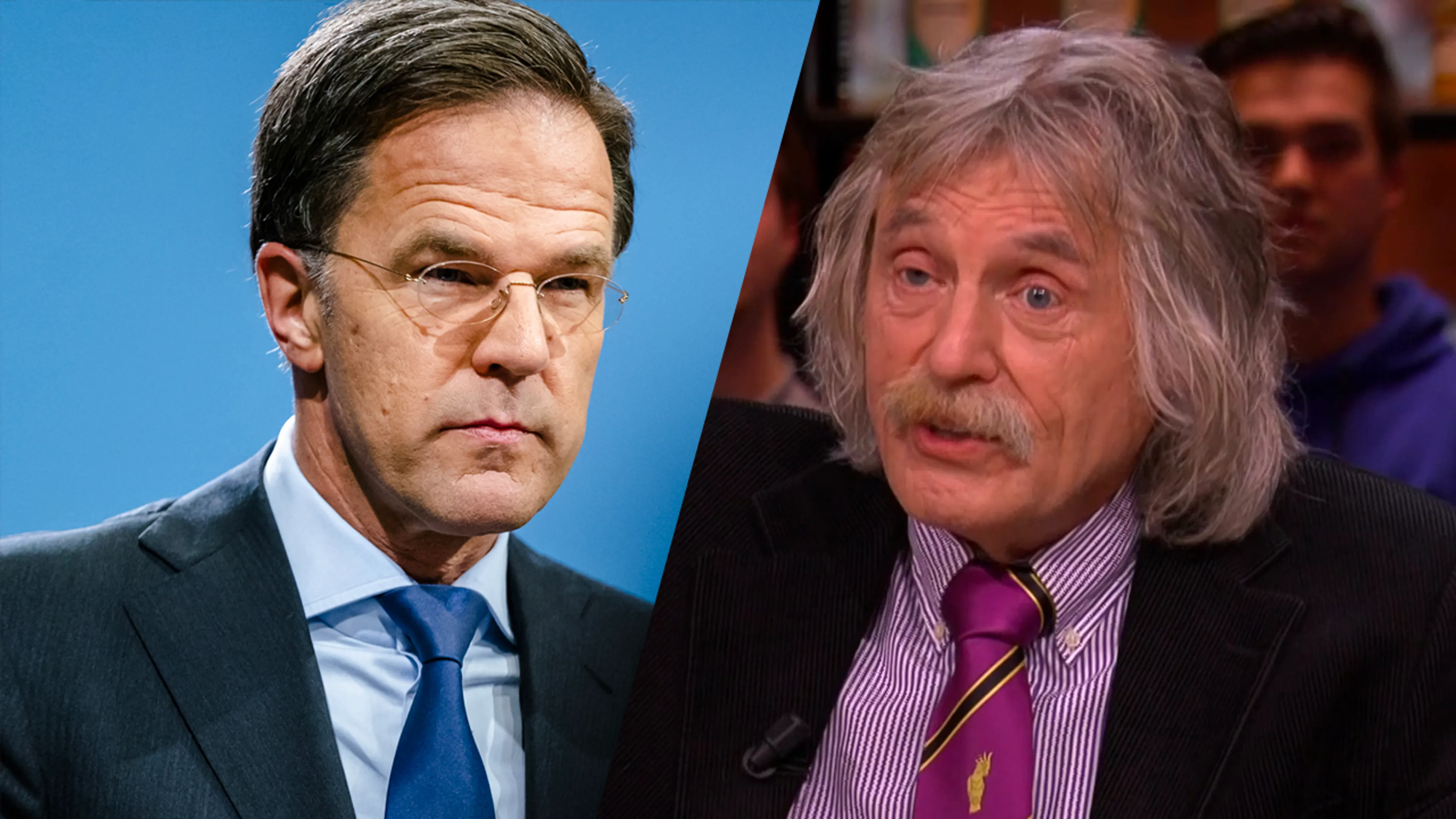 Johan: 'Rutte is seksloos en heeft een oude fiets!'