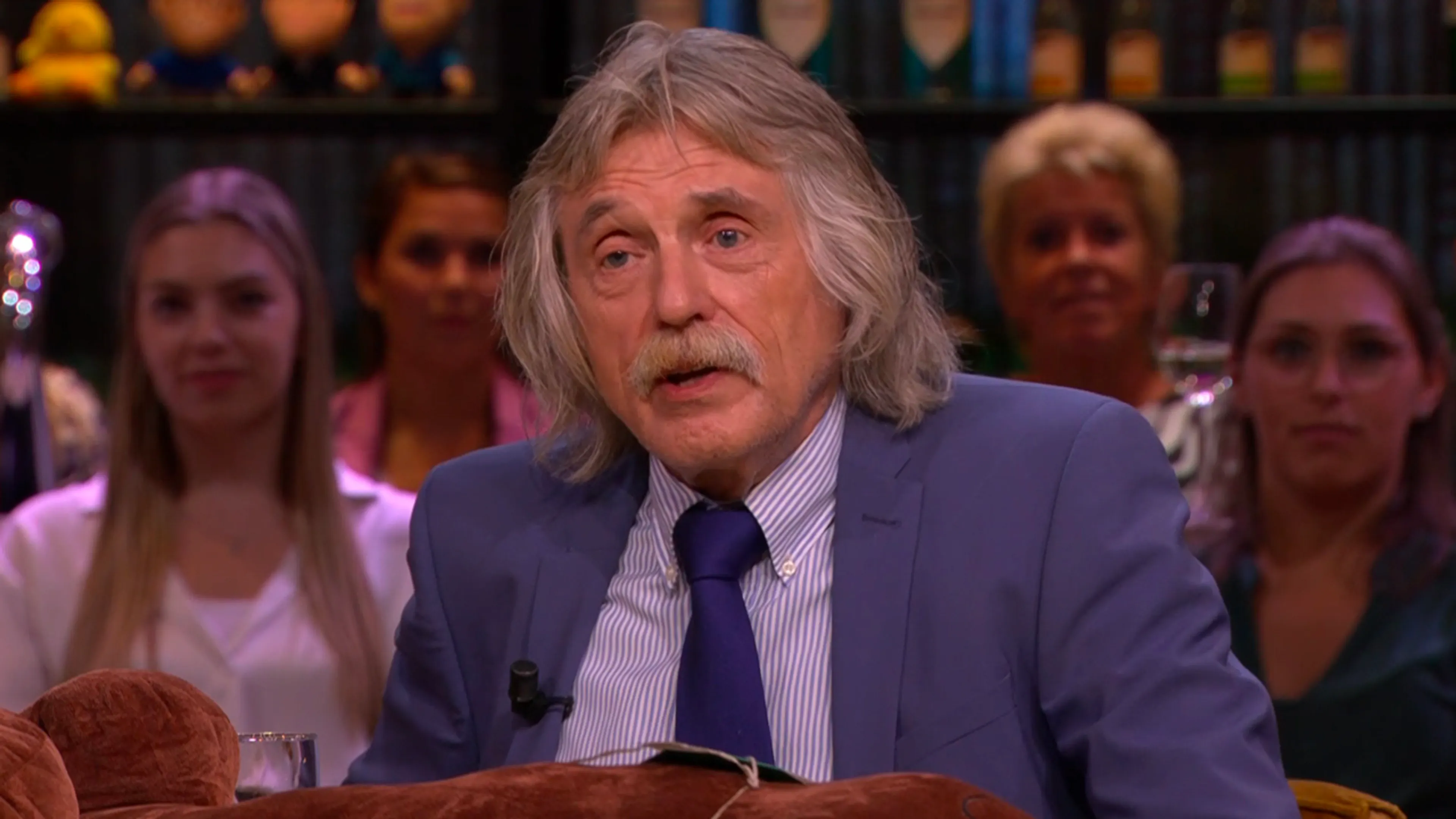 Johan dreigt emotioneel te worden na betoog: 'Ik schiet vol'