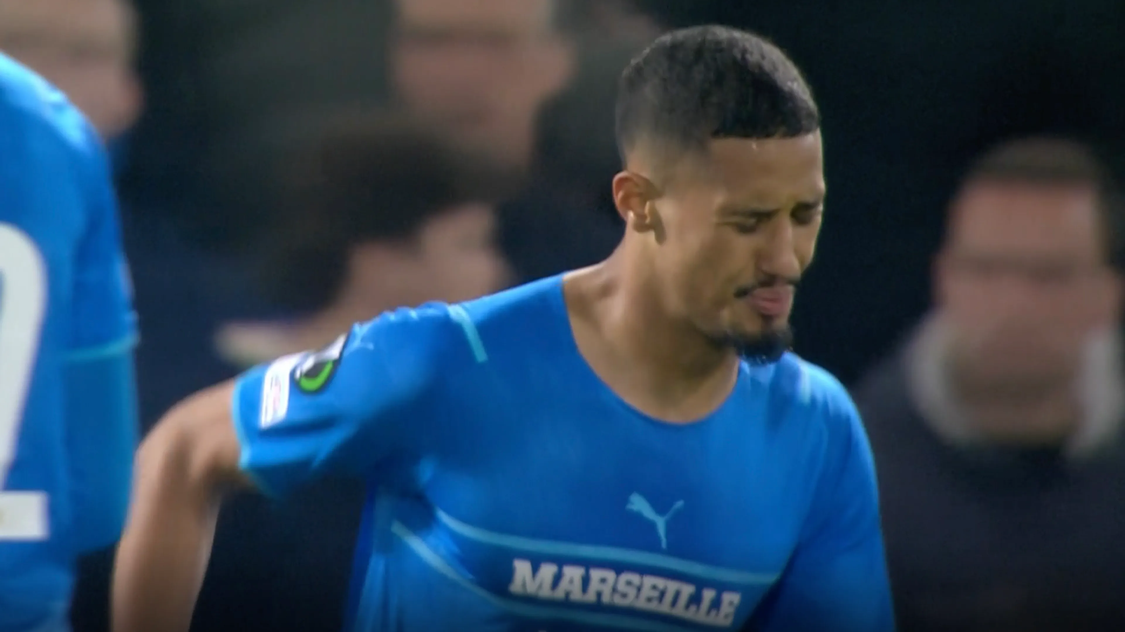 KANS: Saliba kopt rakelings naast