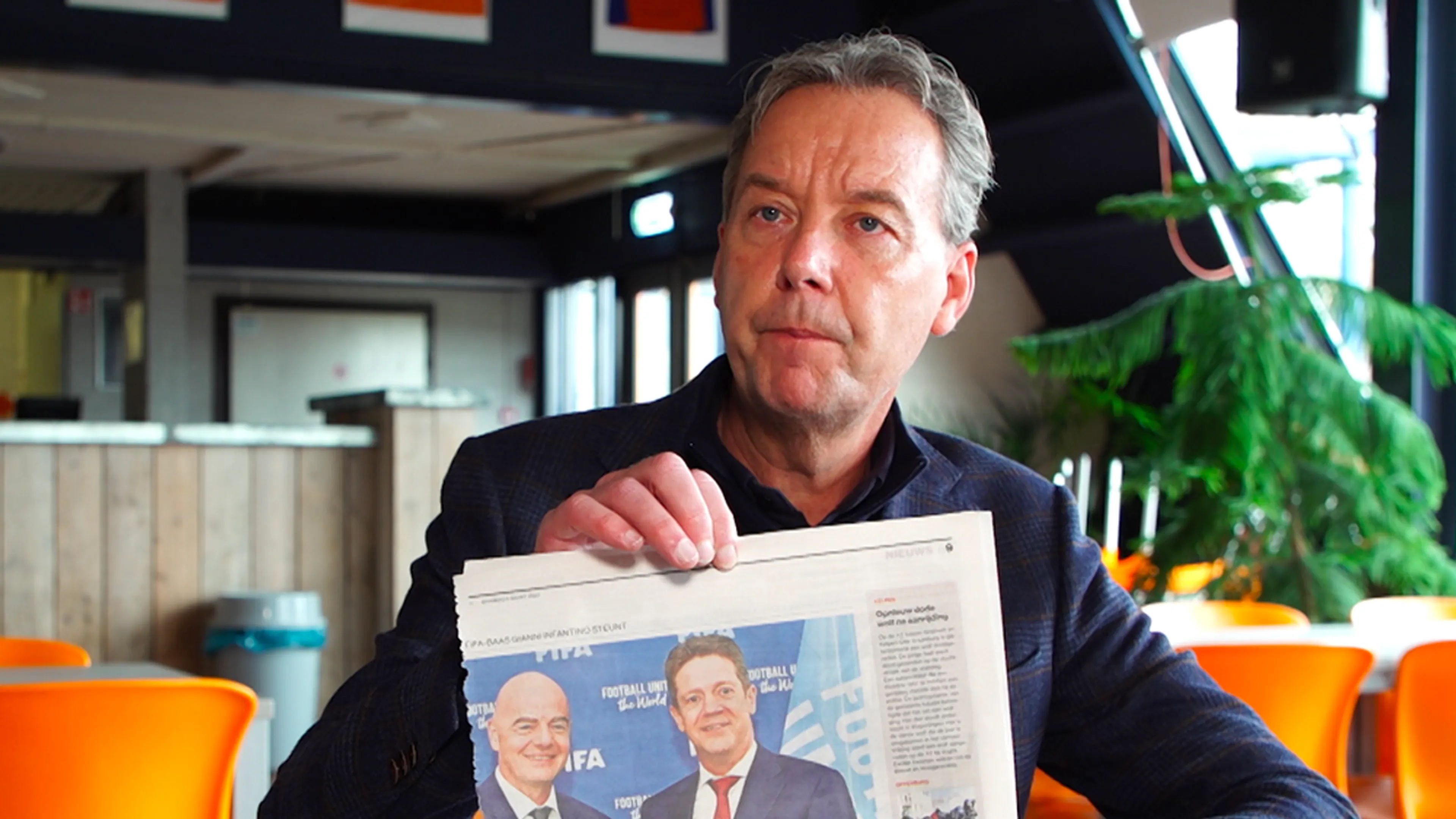 Valentijn fileert interview KNVB-voorzitter: ‘Toen ik het las, draaide m’n maag om’