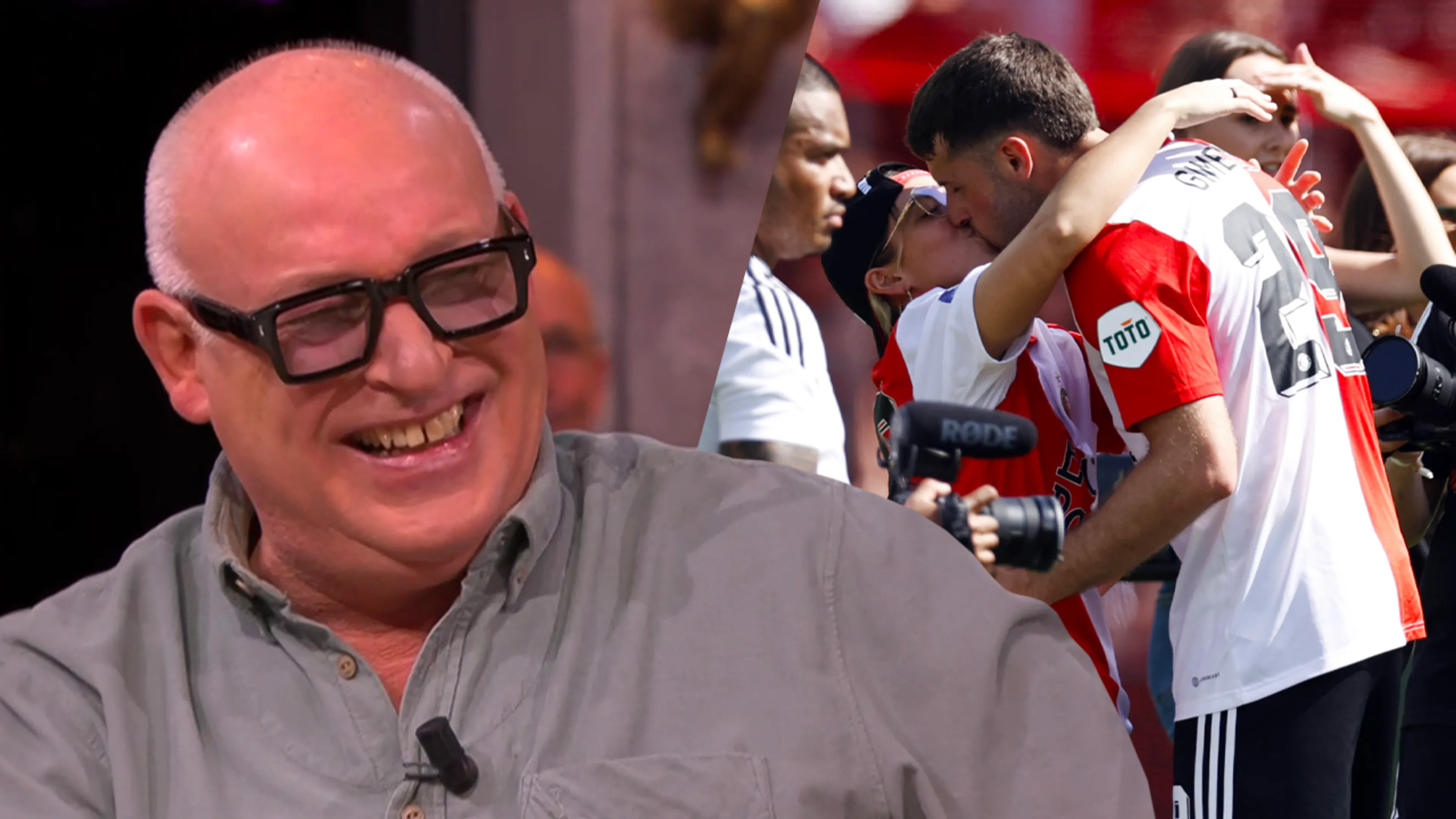 Johan en René zien opmerkelijke beelden van Giménez en vriendin: ‘Hebben ze professionele hulp?’