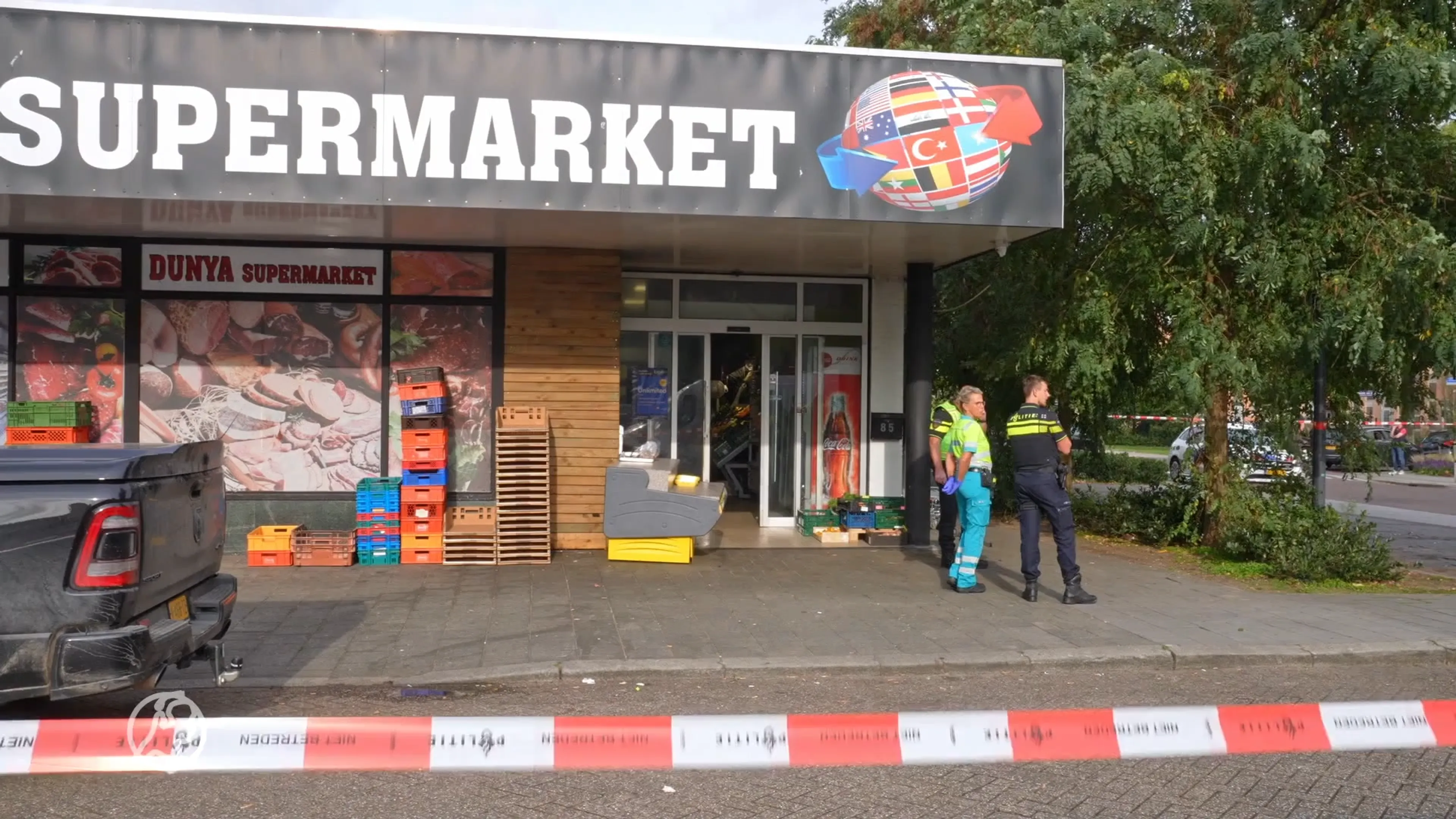 Vier mannen aangehouden voor steekpartij in supermarkt Den Bosch