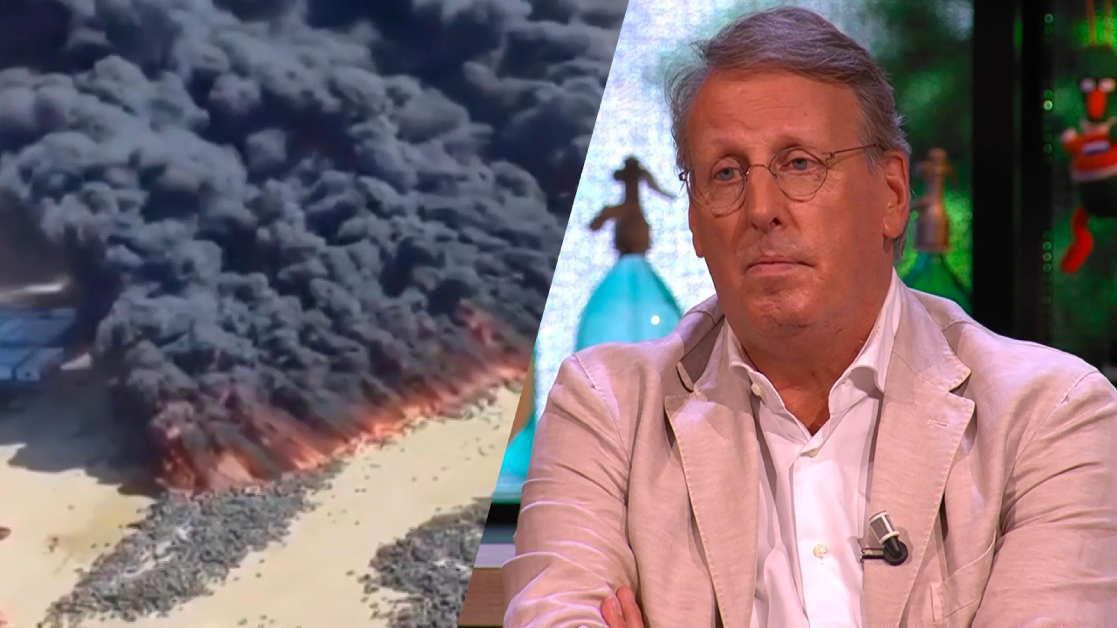 Chris weet hoe ze in Koeweit omgaan met het klimaat: 'Daar staan 44 miljoen autobanden in de fik'