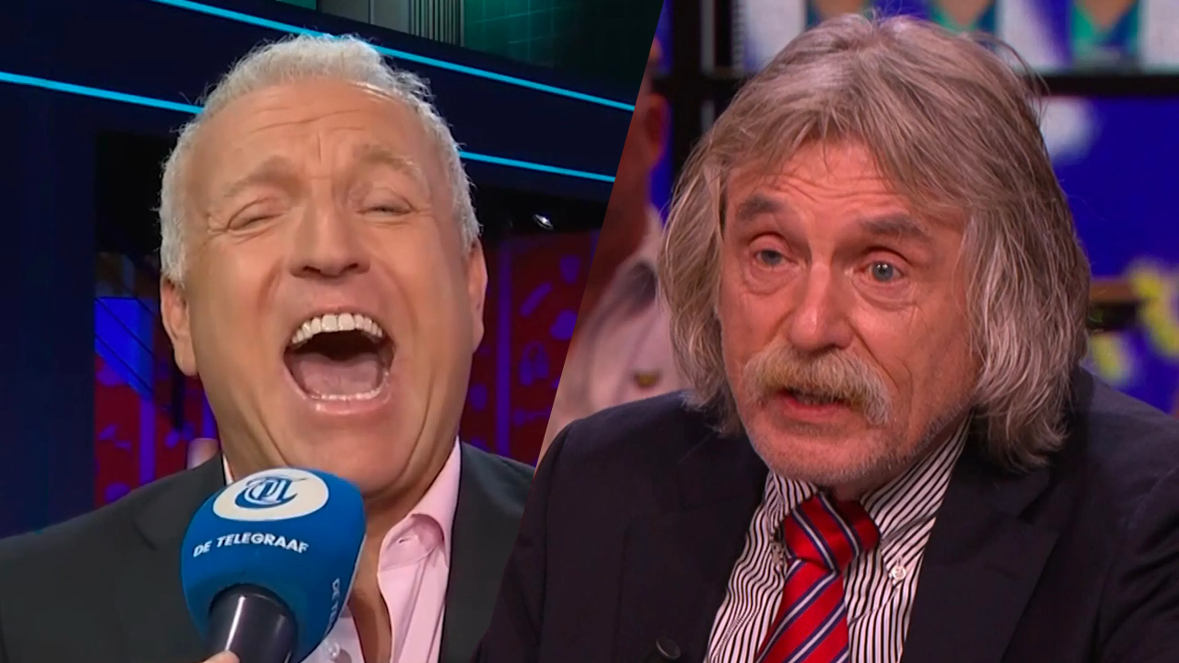Johan fileert interview Gordon: ‘Hoe durf je dat te zeggen?!’