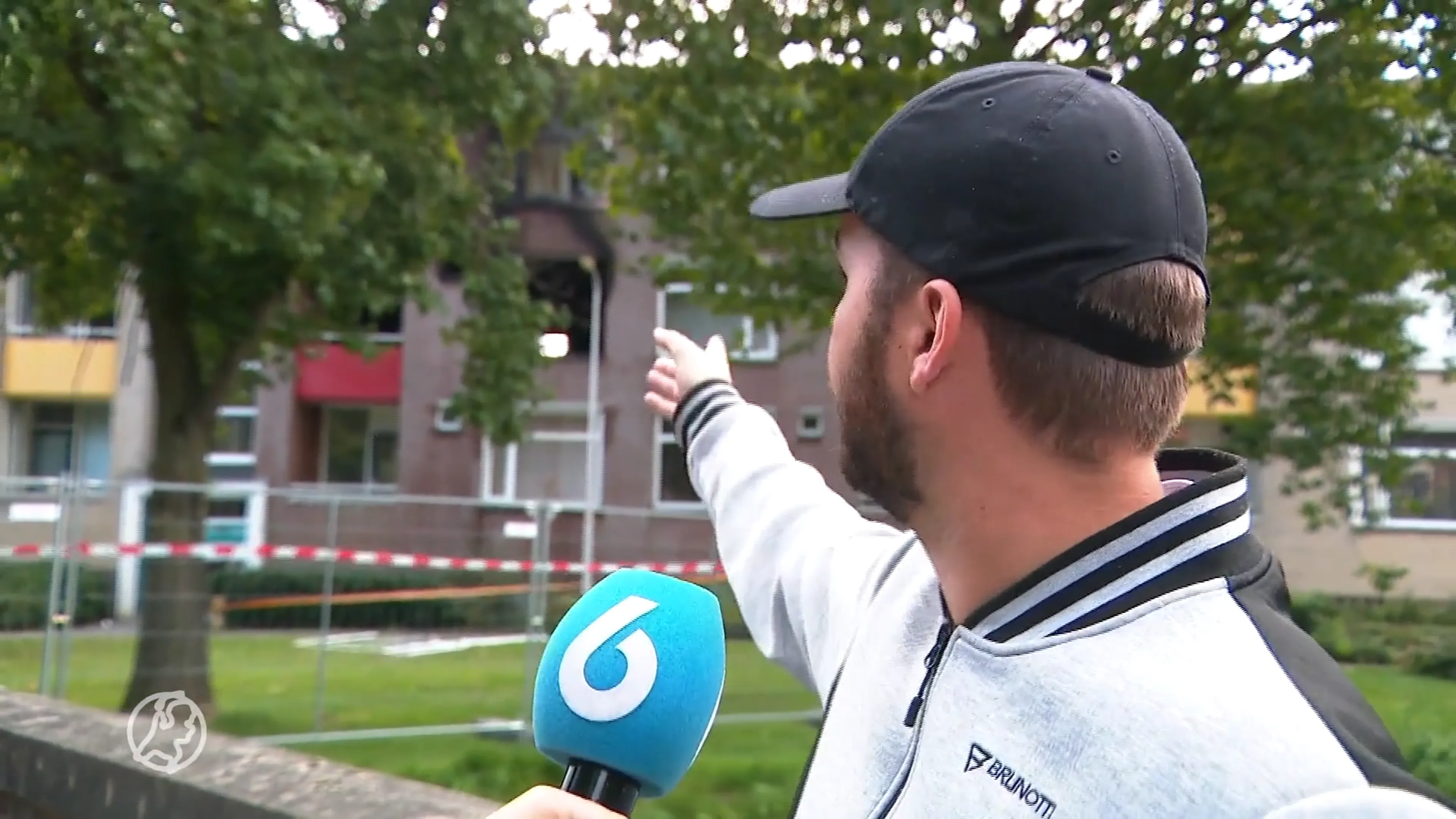 Geschokte buurtbewoners in Hengelo