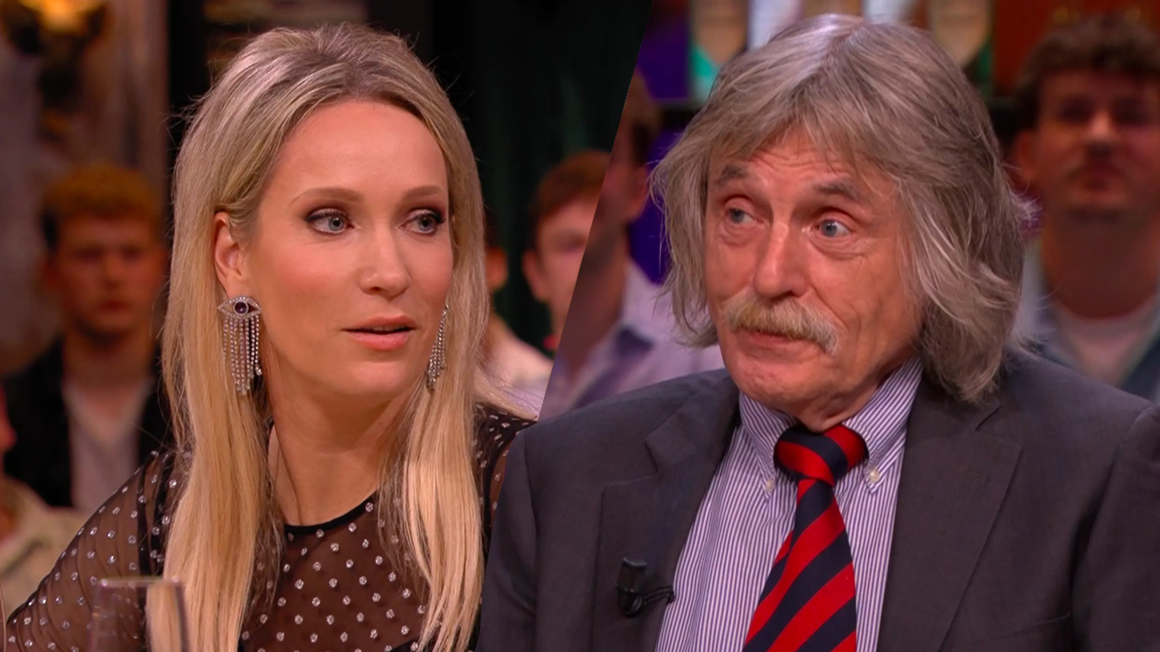Johan stuurt mail naar John de Mol: 'Ik wil een kleedkamer delen met Hélène'