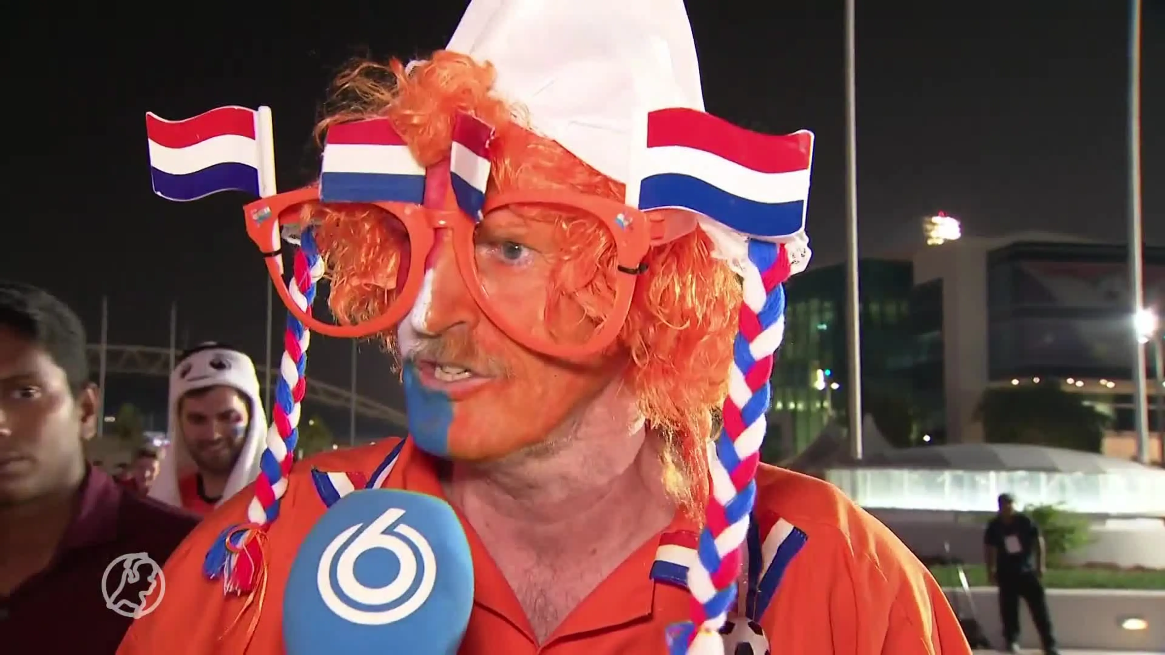 Oranjefans in Doha