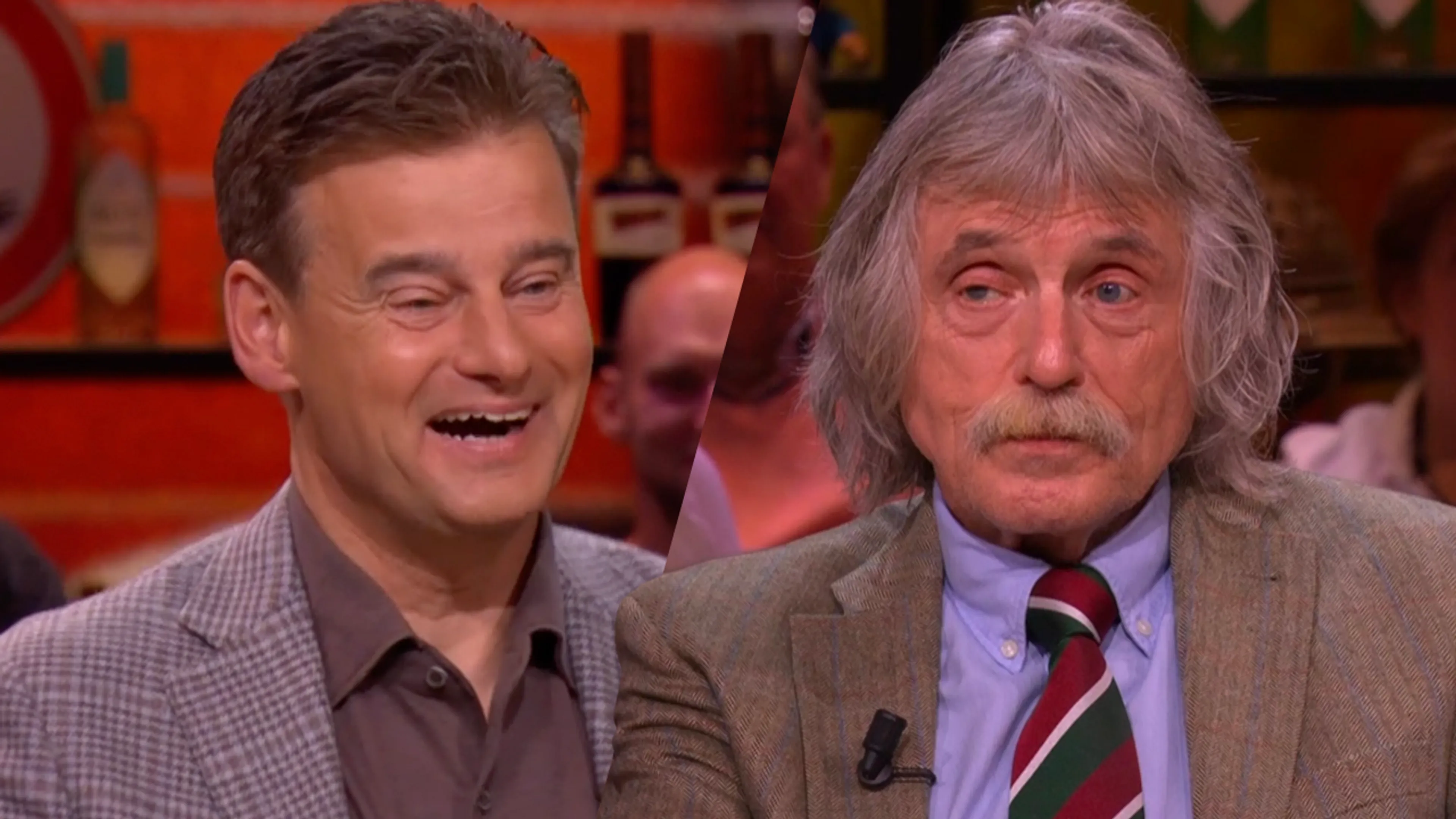 Wilfred tegen Johan: 'Dit verhaal heb je vorige week ook verteld'