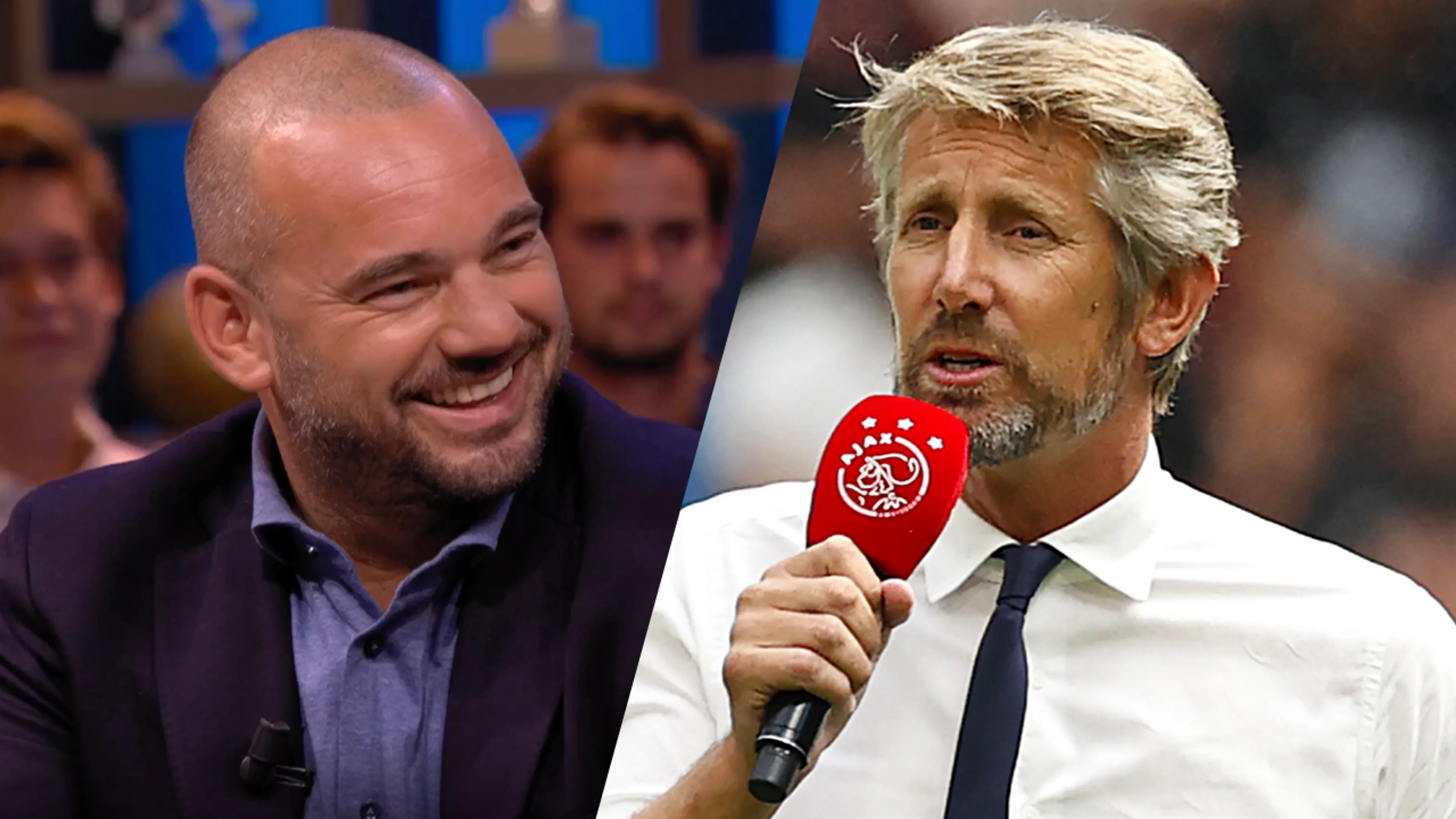 Wesley zag Van der Sar stuntelen: 'Hij moest een mop vertellen...'