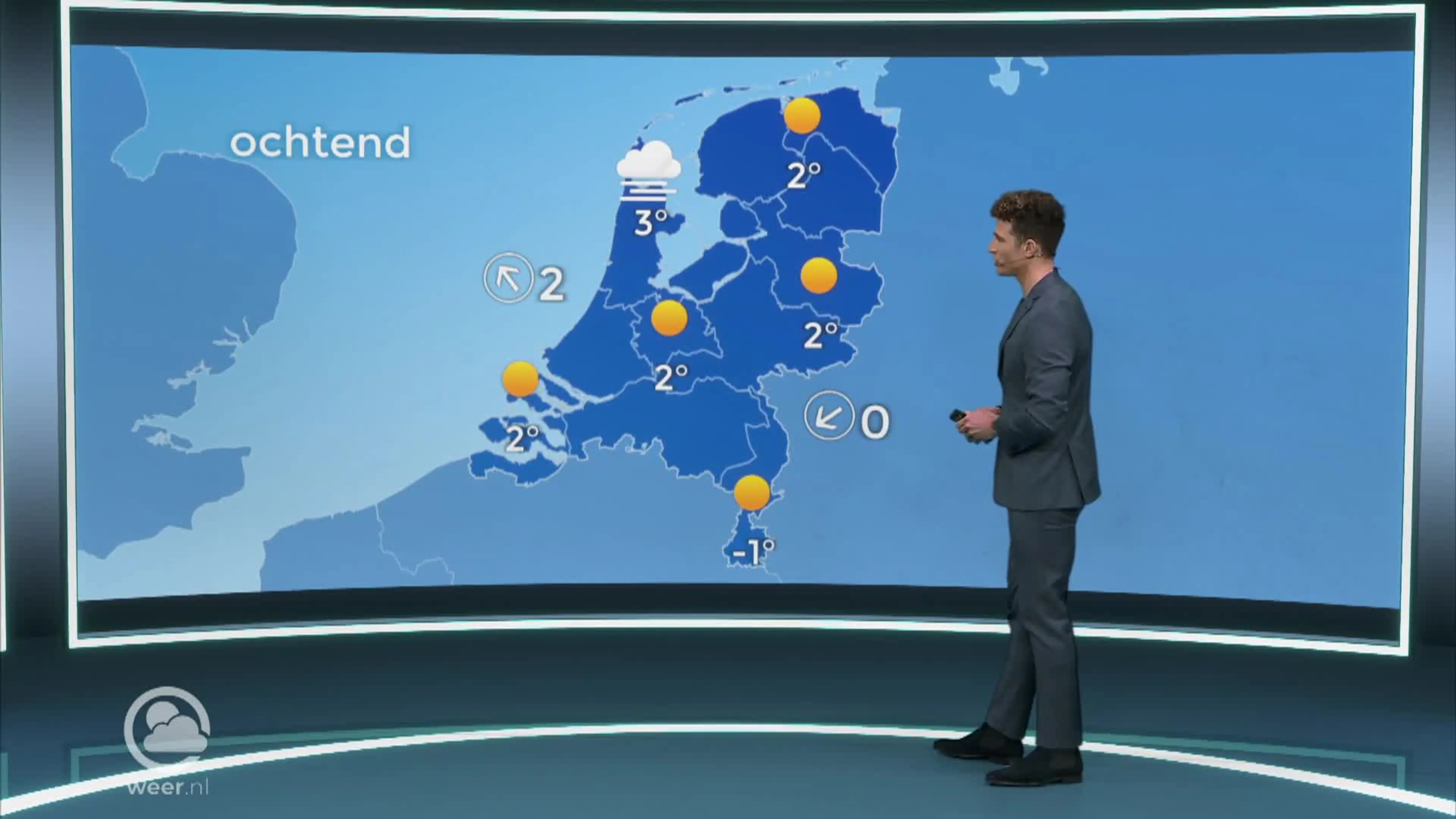 Weerbericht woensdag 1 maart