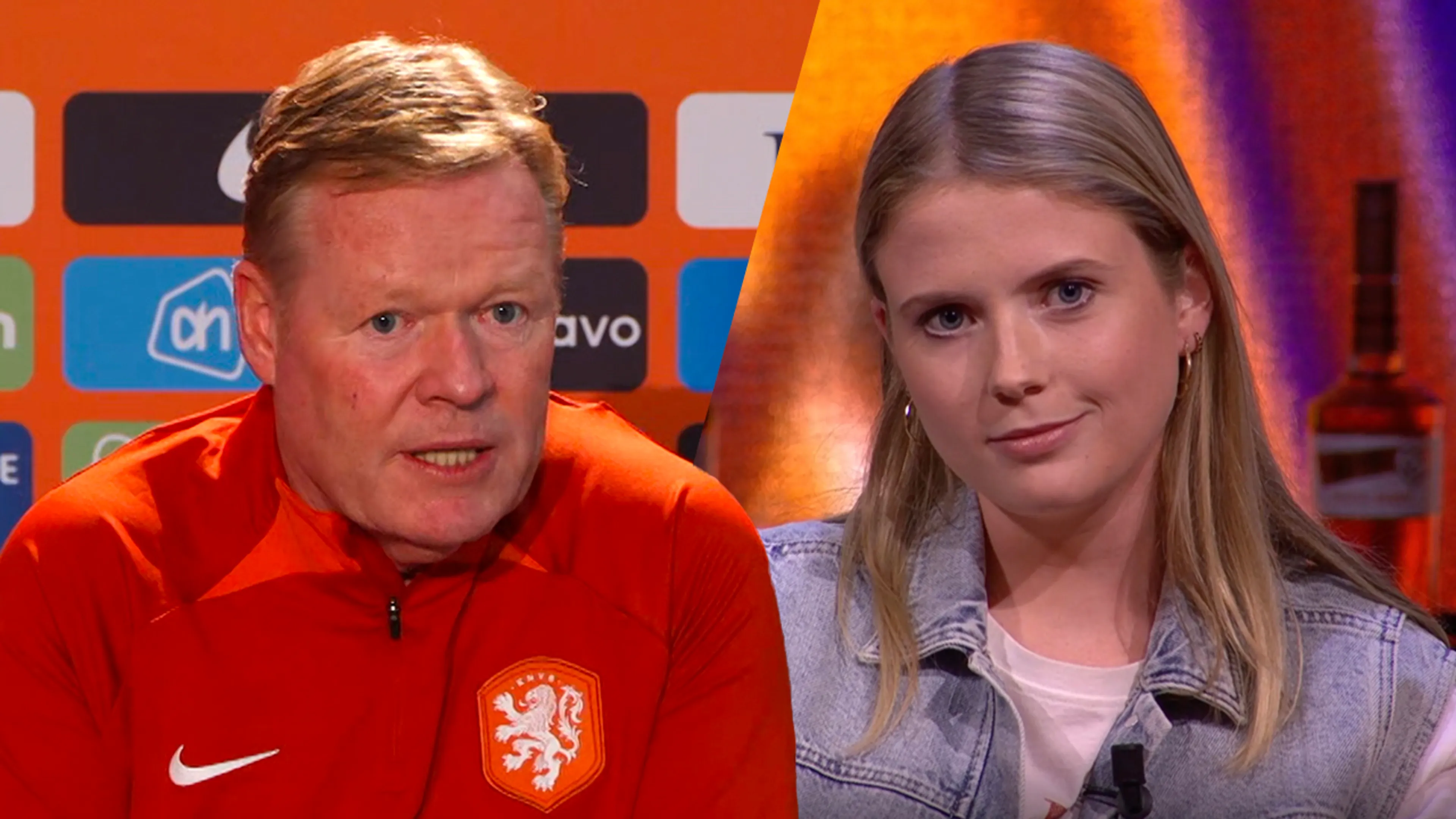 Noa vraagt Koeman naar situatie bij Ajax: 'Als AZ zo simpel wint, ben je wel heel ver gezakt'
