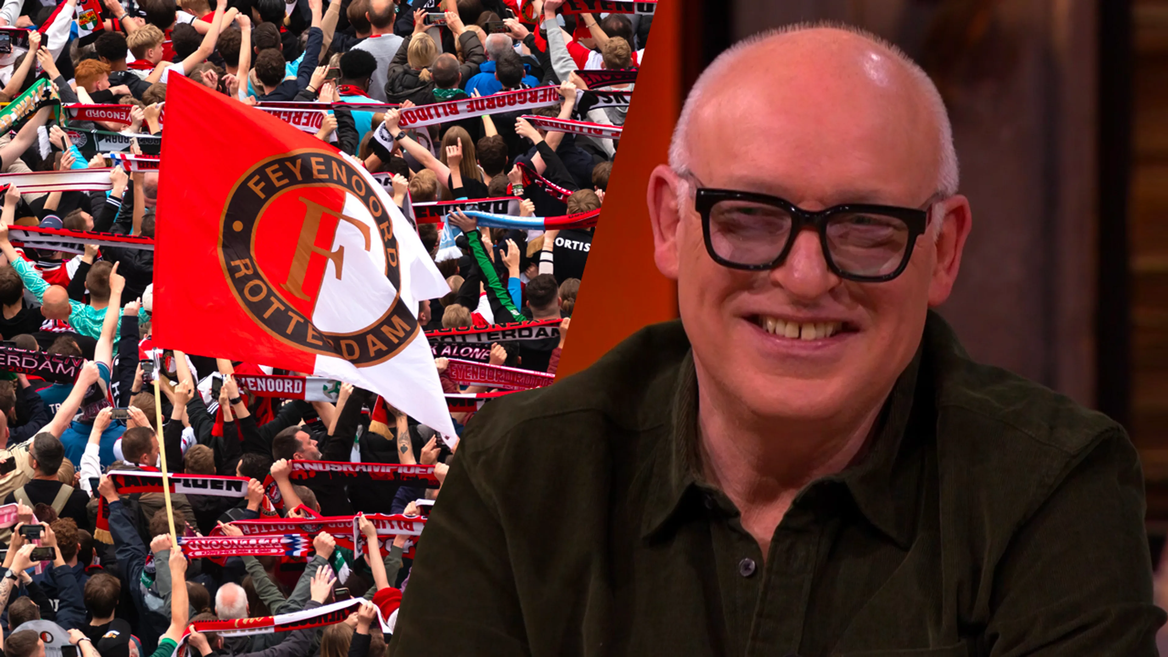 René genoot van energie bij Feyenoord-legioen: 'Dat zie je écht nergens!'
