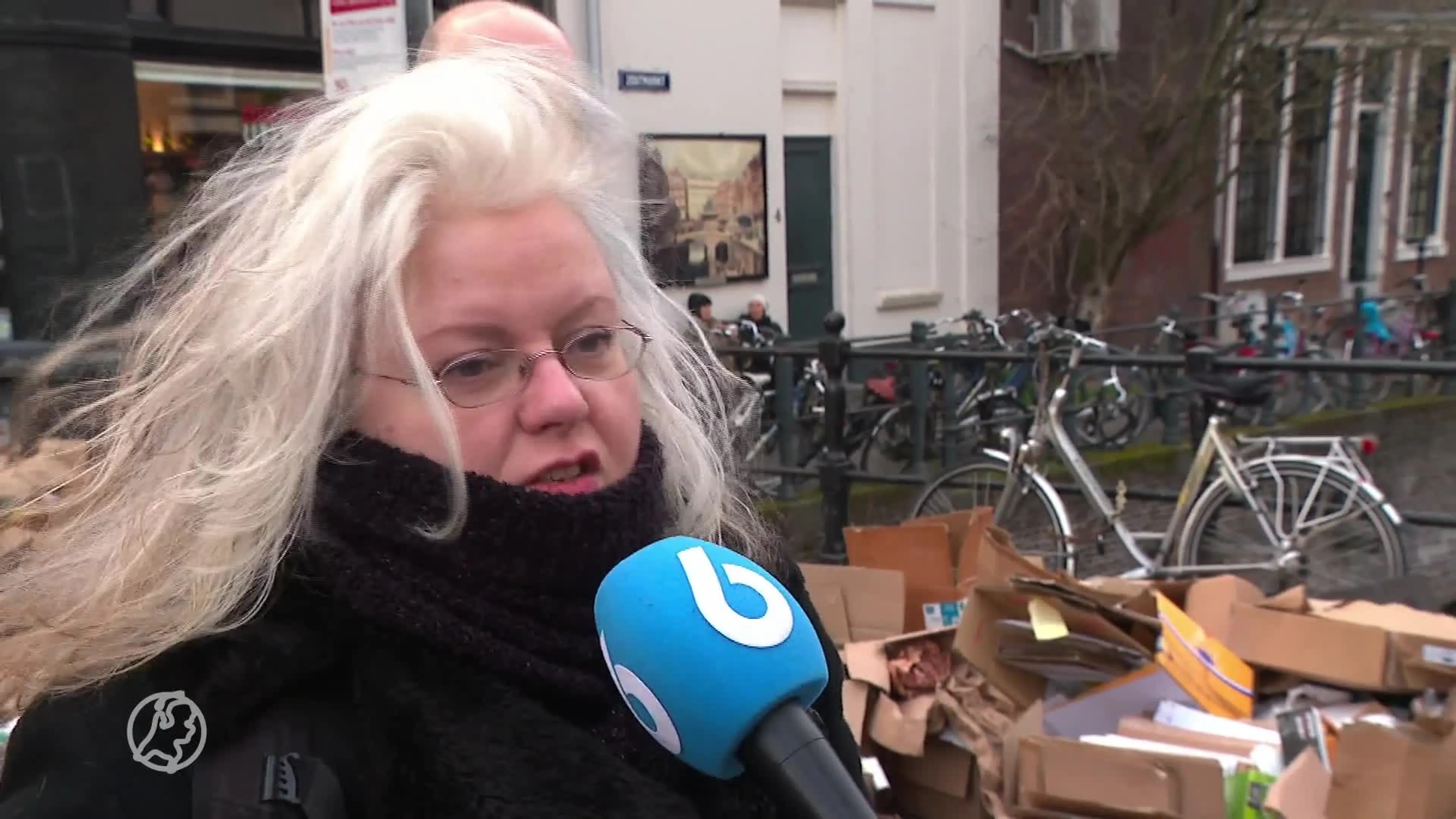 Bianca en Anton zien Utrecht veranderen in een vuilnisbelt