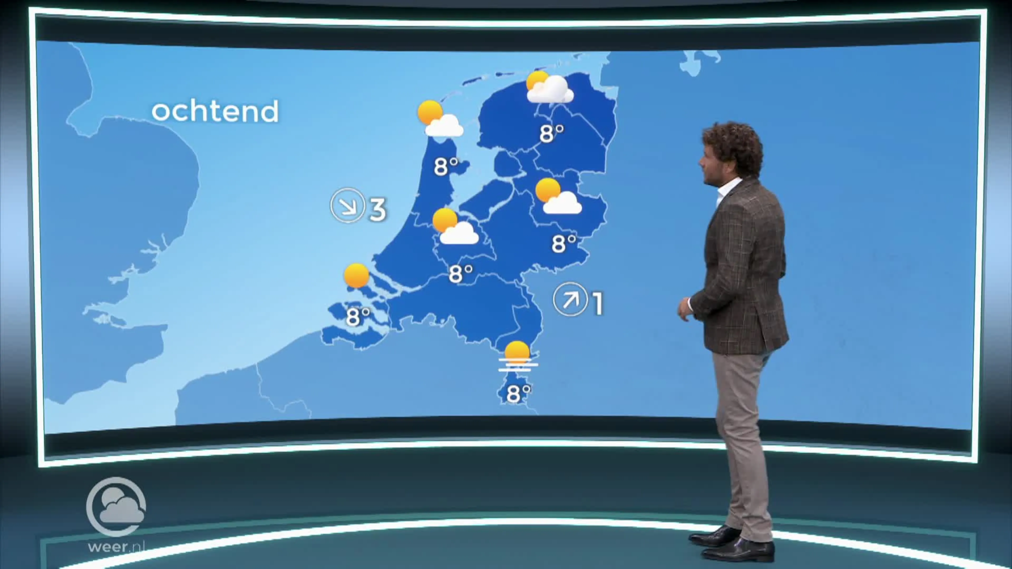 Weerbericht zaterdag 1 mei 2021
