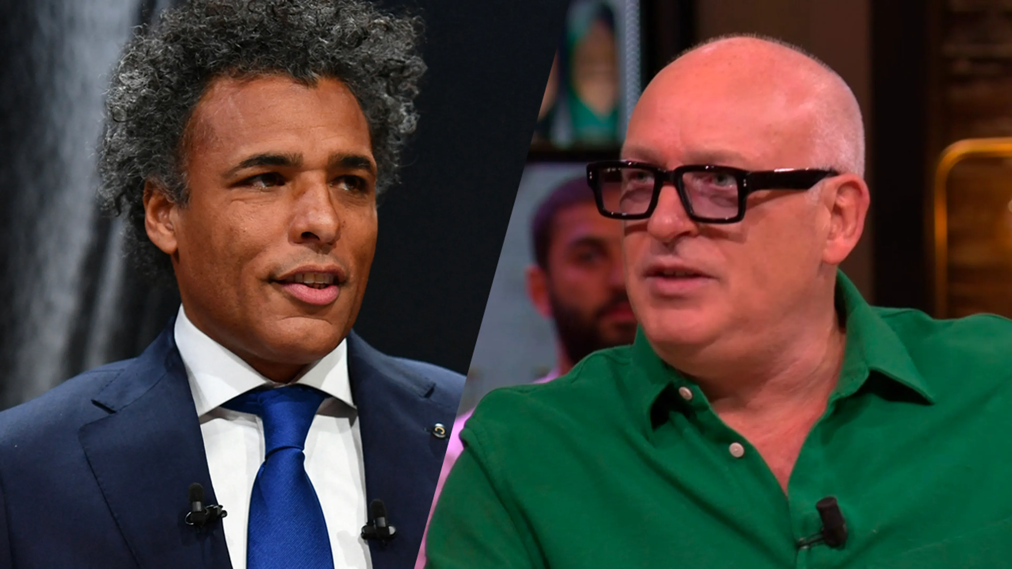 René zag terugkeer Van Hooijdonk bij Studio Voetbal: 'Kom op man!'