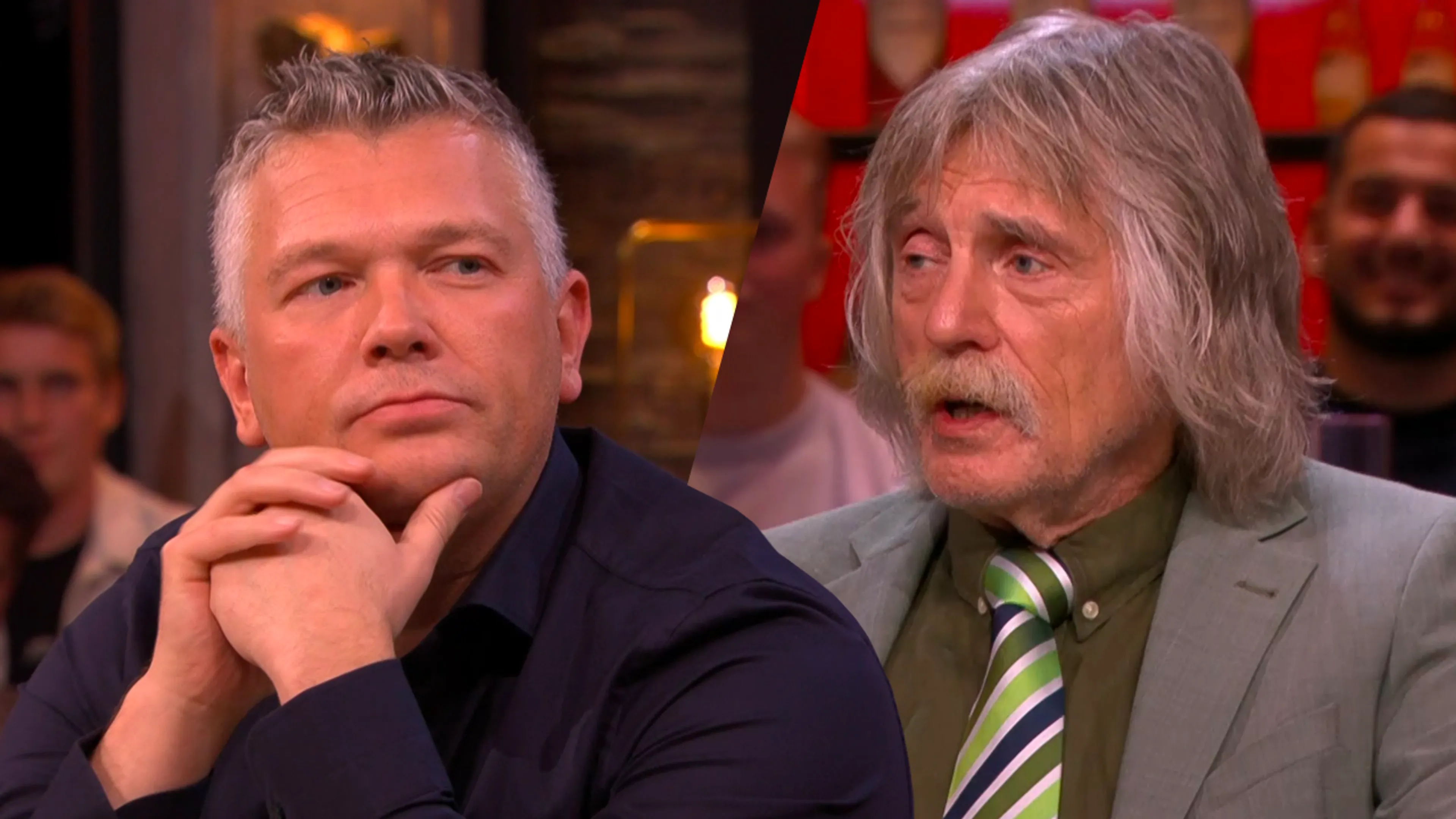 Wouter de Winther de fout in: ‘Het is niet de bedoeling dat je Johan onderbreekt’