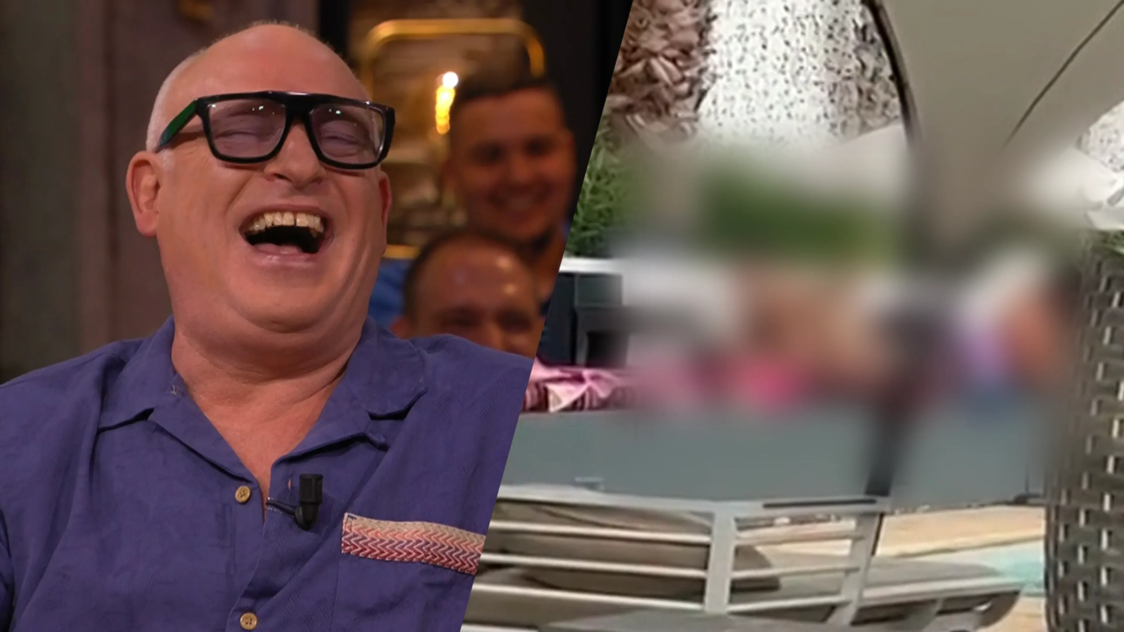 René giert om vulgair filmpje: 'Dat zou Andy van der Meijde kunnen zijn'