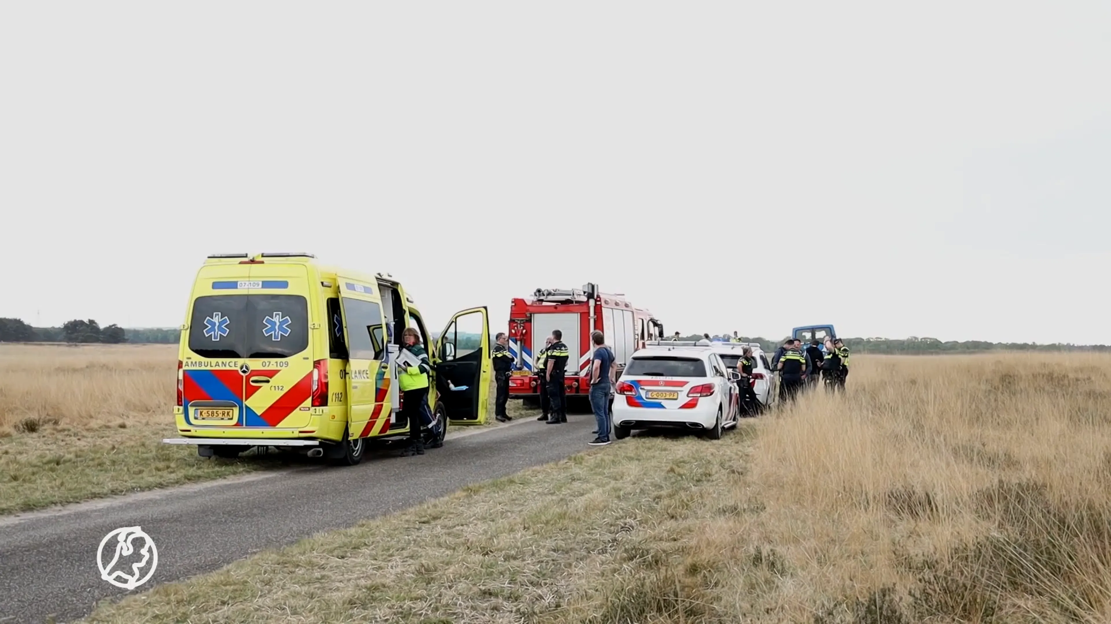 Piloot raakt gewond nadat zweefvliegtuig 50 meter naar beneden stort