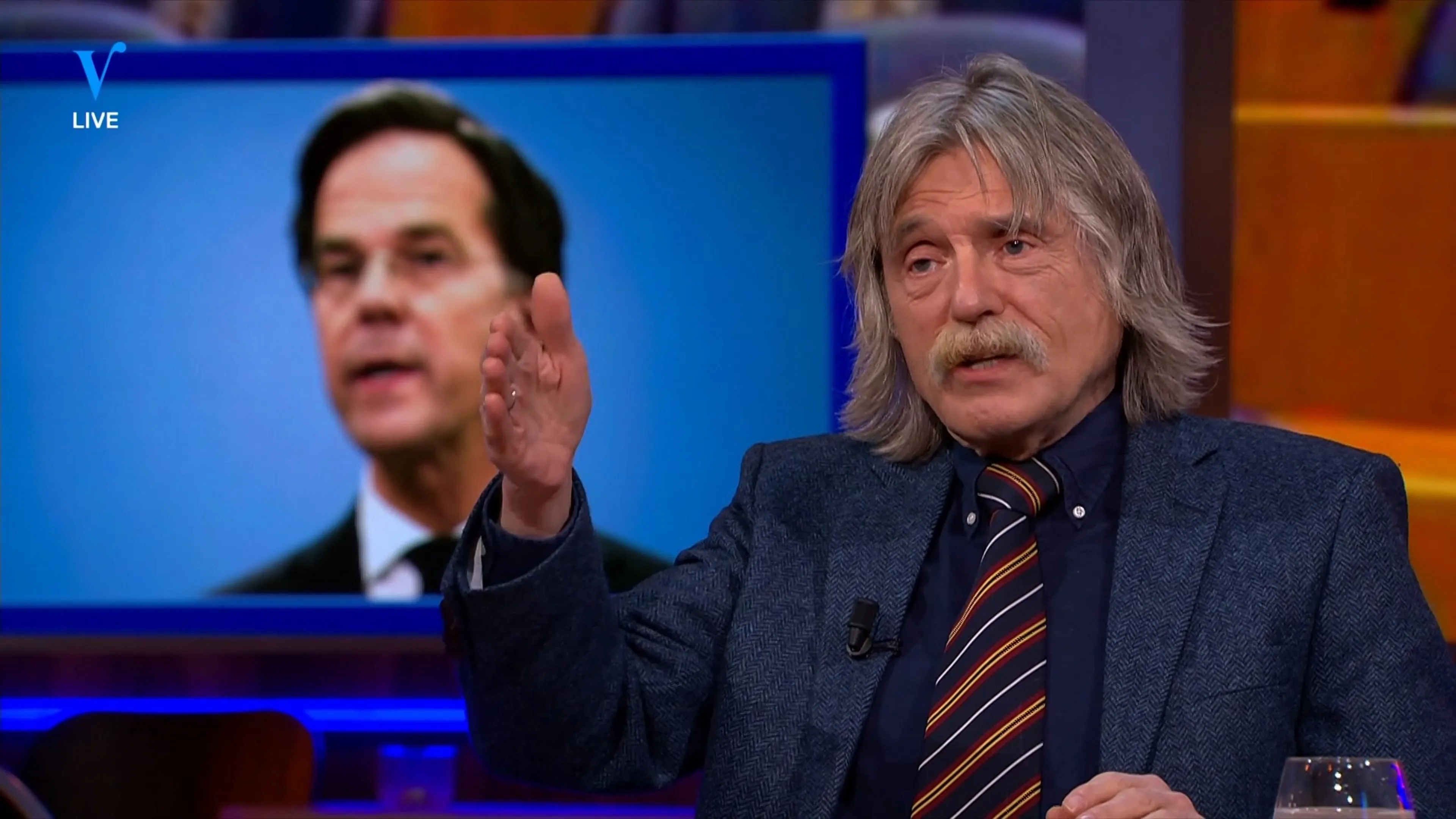 Johan reageert op val kabinet: 'We zijn een beetje de weg kwi...