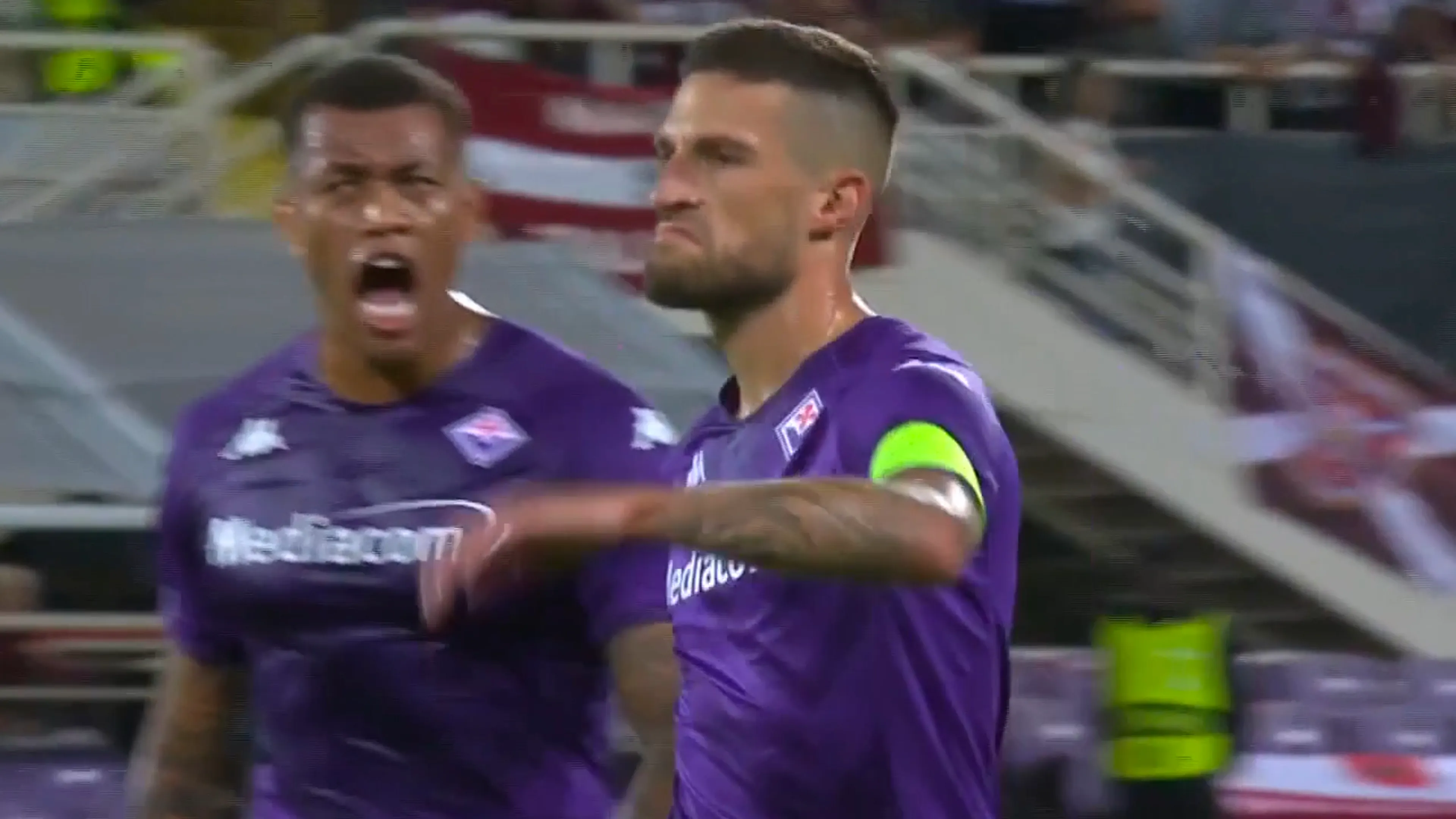 VIDEOGOAL: Fiorentina - Hearts 2-0 (Biraghi)