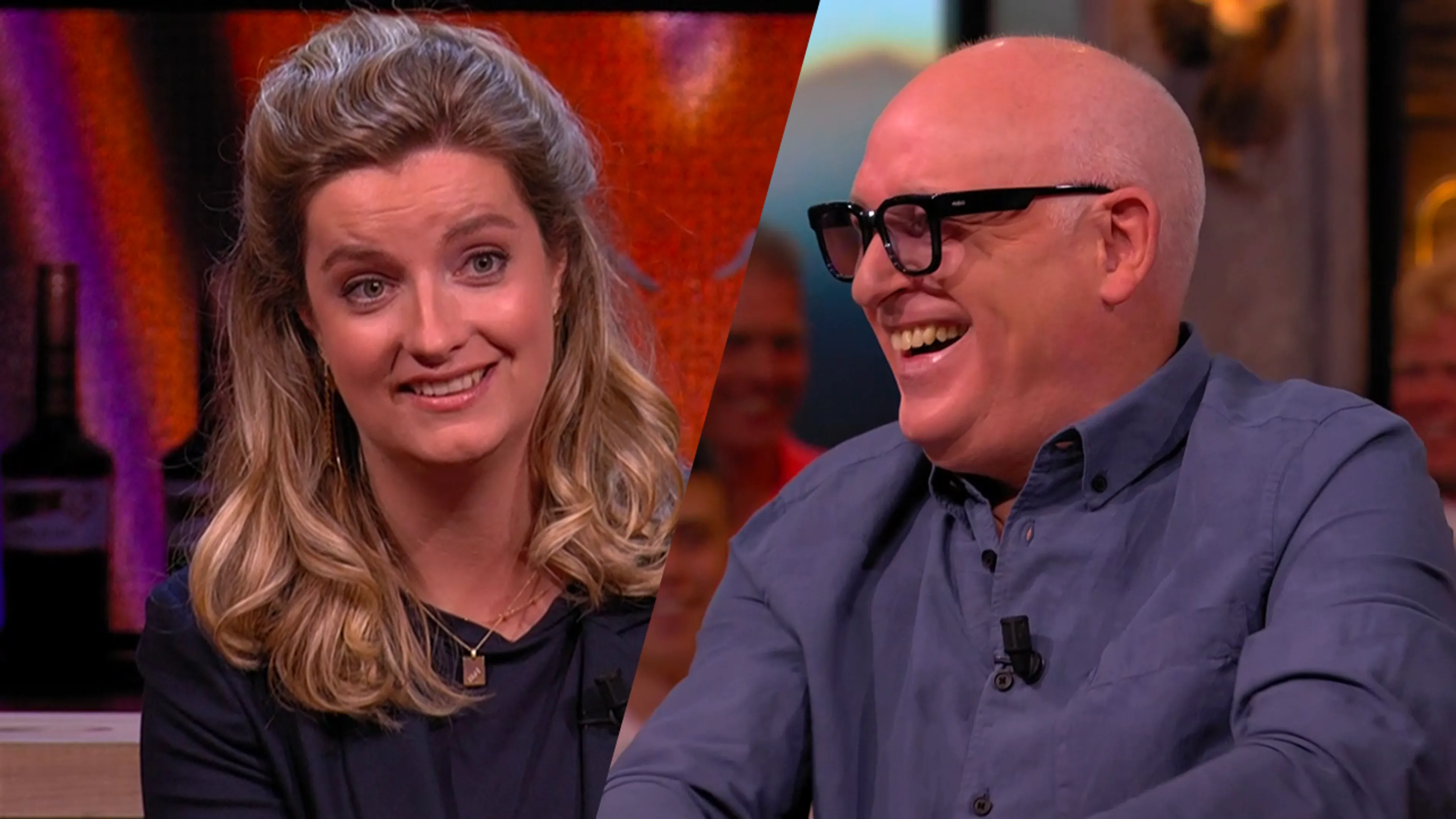 René lacht om bizarre theorie over vrouwen bij Vandaag Inside: 'Dan wil ik het bewijs ook!'
