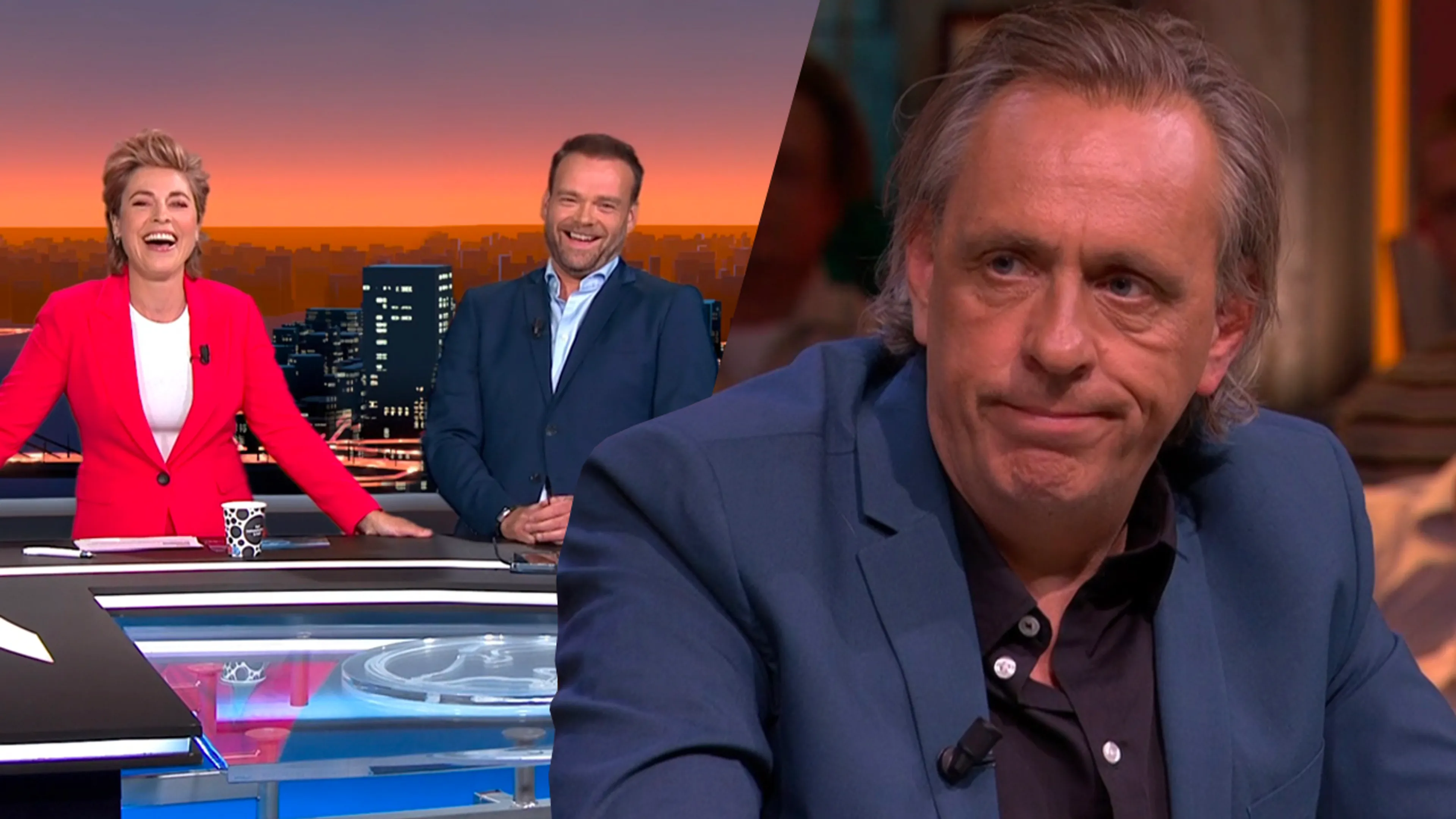 Marcel na gesprek met Hart van Nederland-presentatoren: 'Oncollegiaal!'