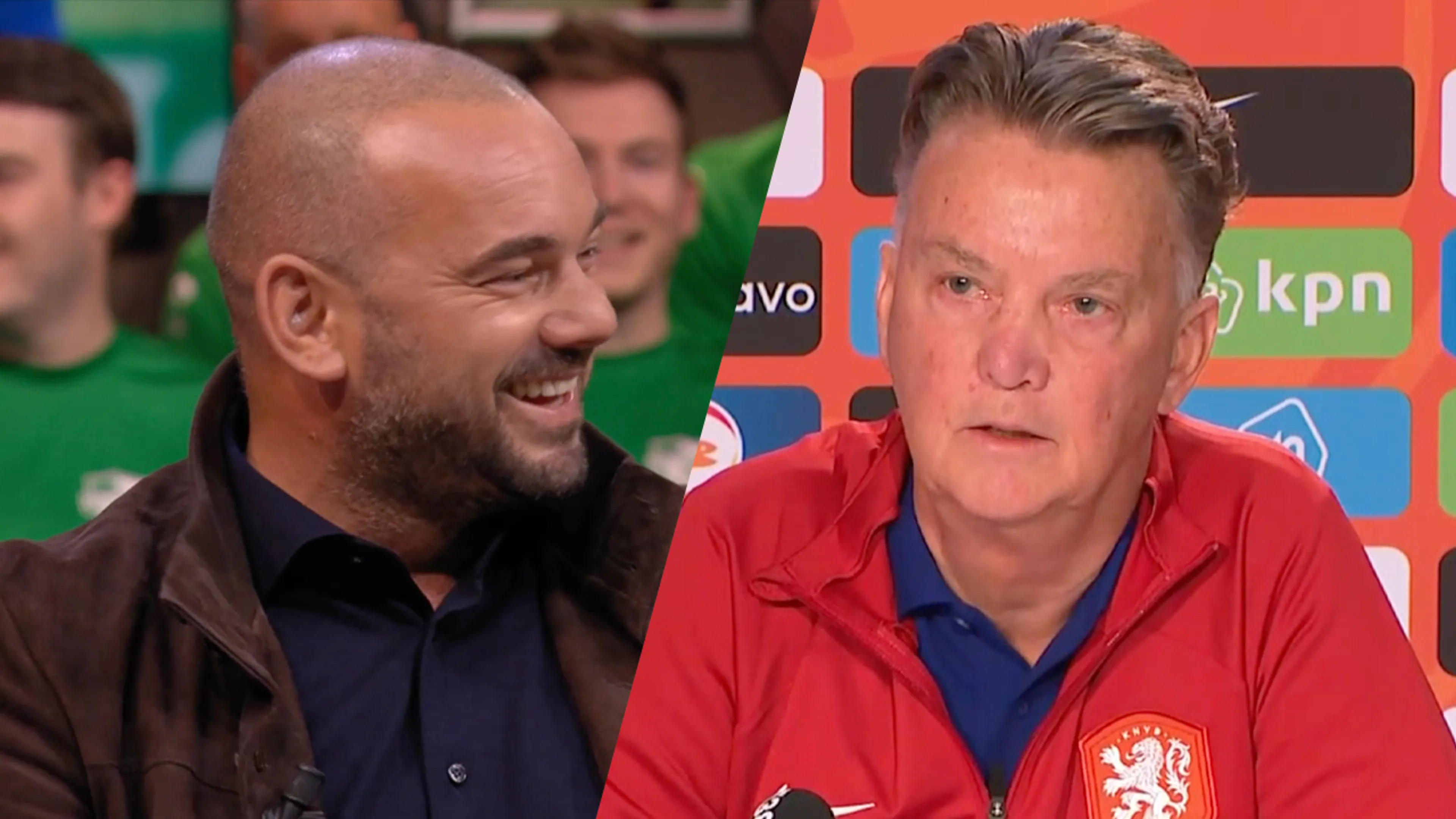 Sneijder moet lachen om uitspraken Van Gaal over WK 2014: 'Daar zijn we hem heel dankbaar voor!'