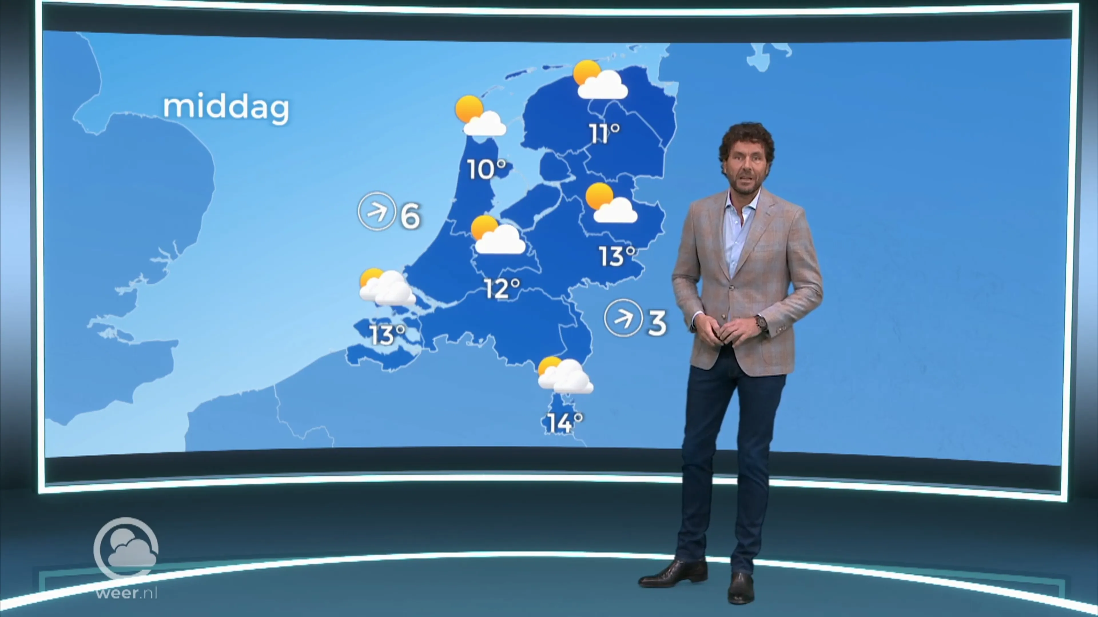 Weerbericht dinsdag 11 april 2023