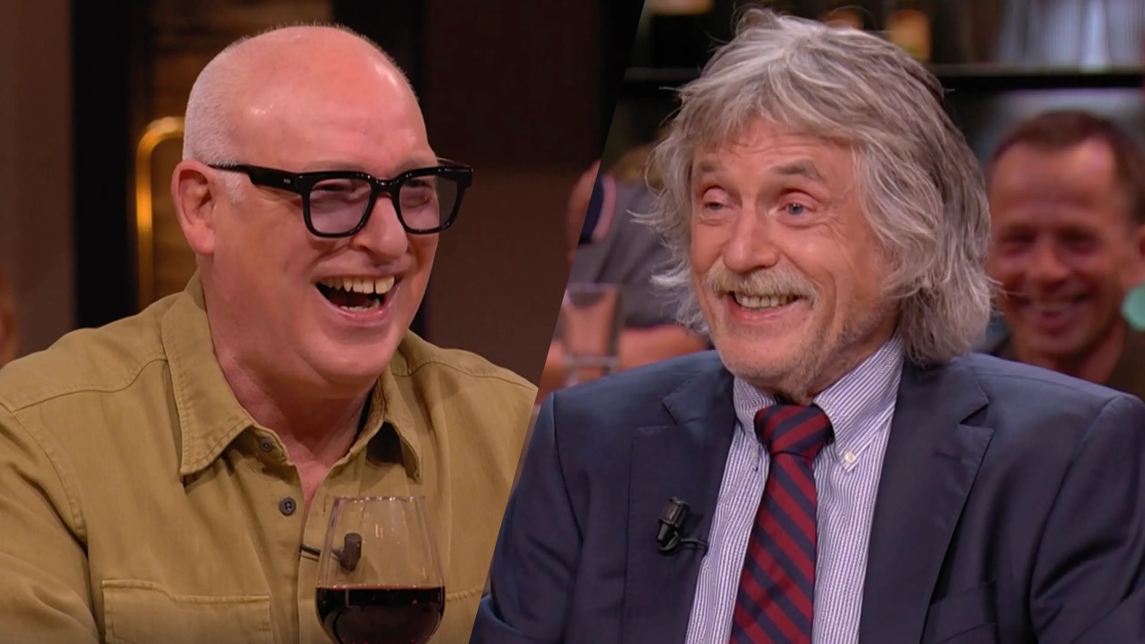 Johan en René hebben de grootste lol om Peter Gillis: 'Hij bleef om saucijzenbroodjes vragen'