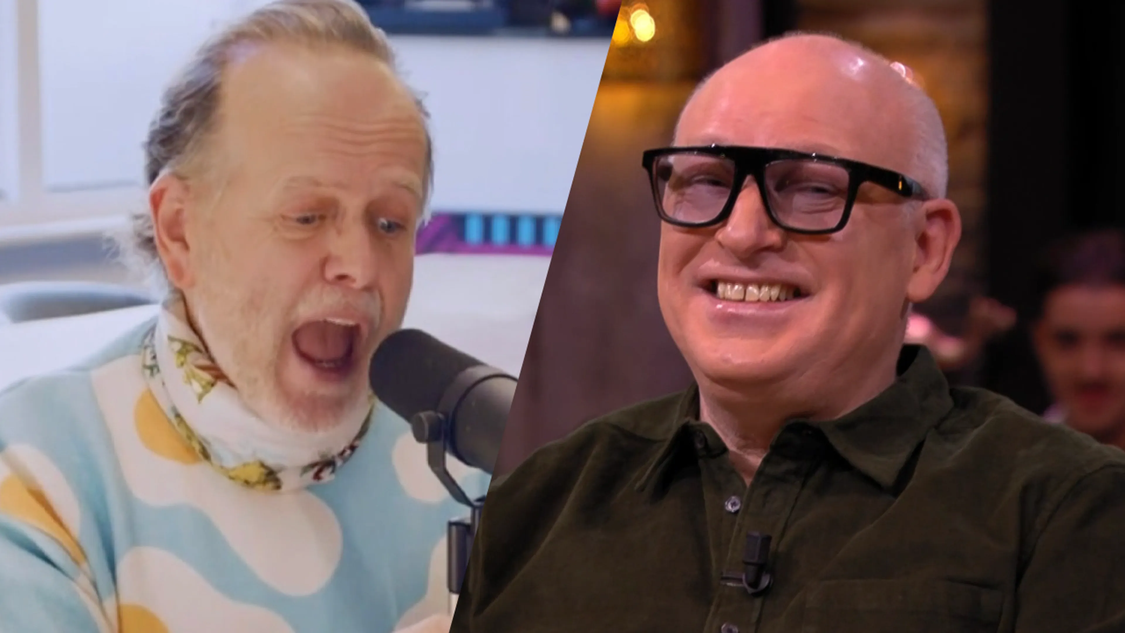 René ziet zichzelf geïmiteerd worden door Marc-Marie Huijbregts