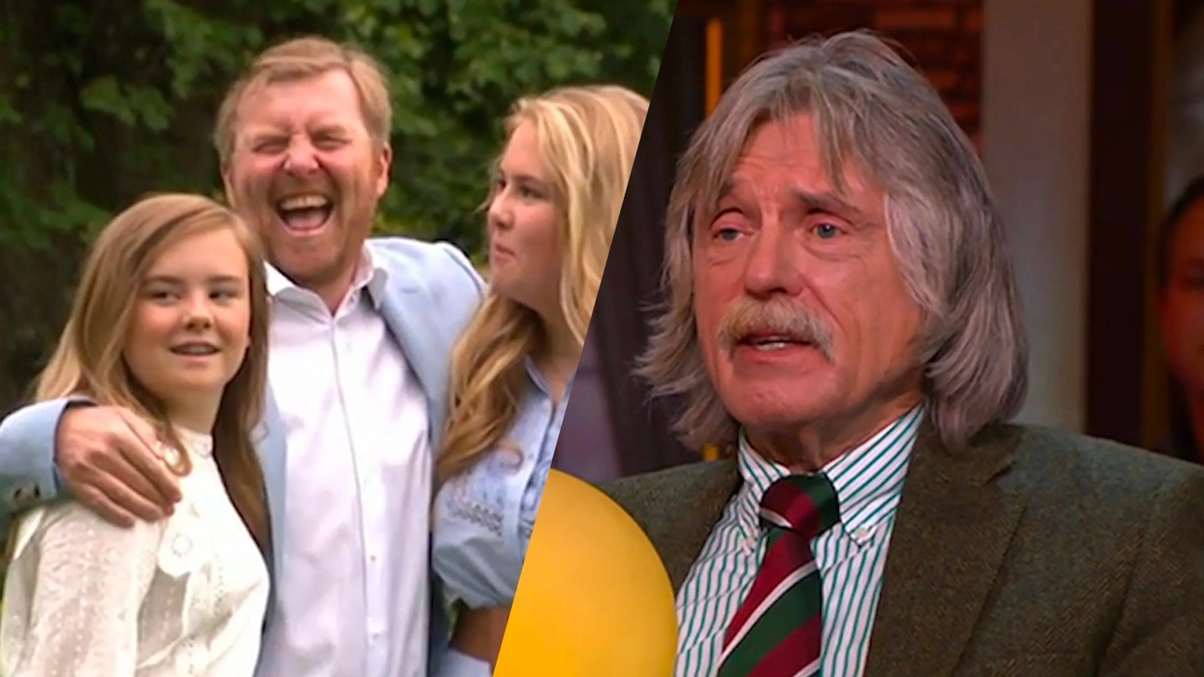 Johan haalt uit: 'We hebben de koning in de rol van Guust Fla...