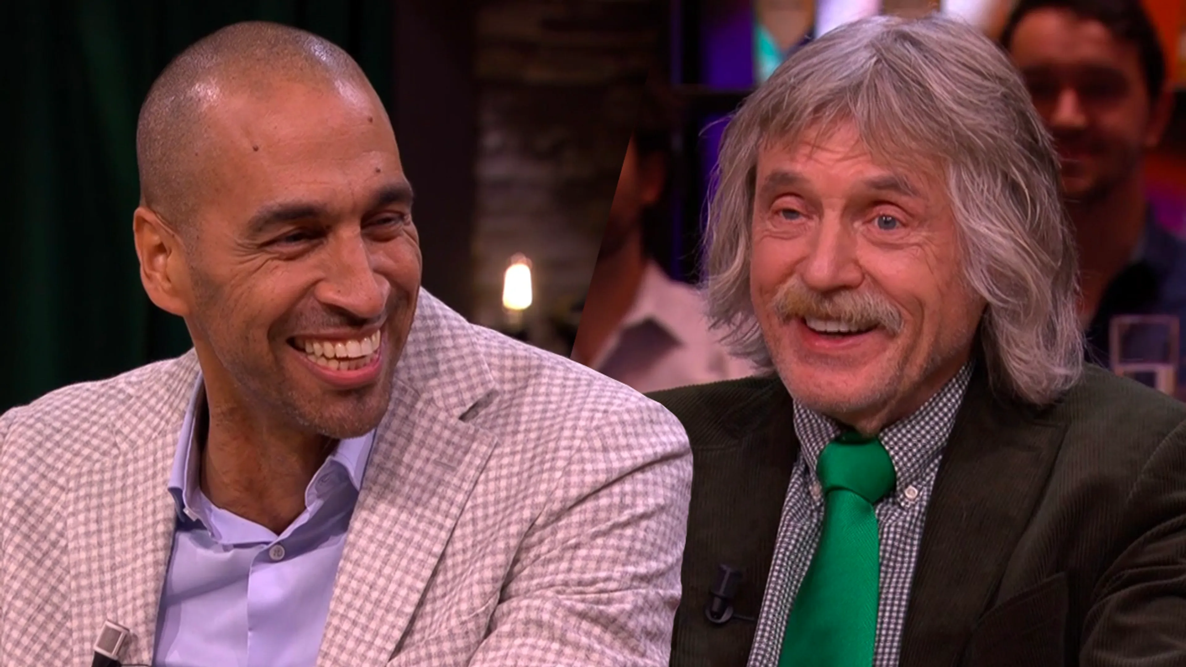 Johan wordt gecorrigeerd door Gerald Roethof: ‘Wilfred, die man moet hier niet mee doorgaan’