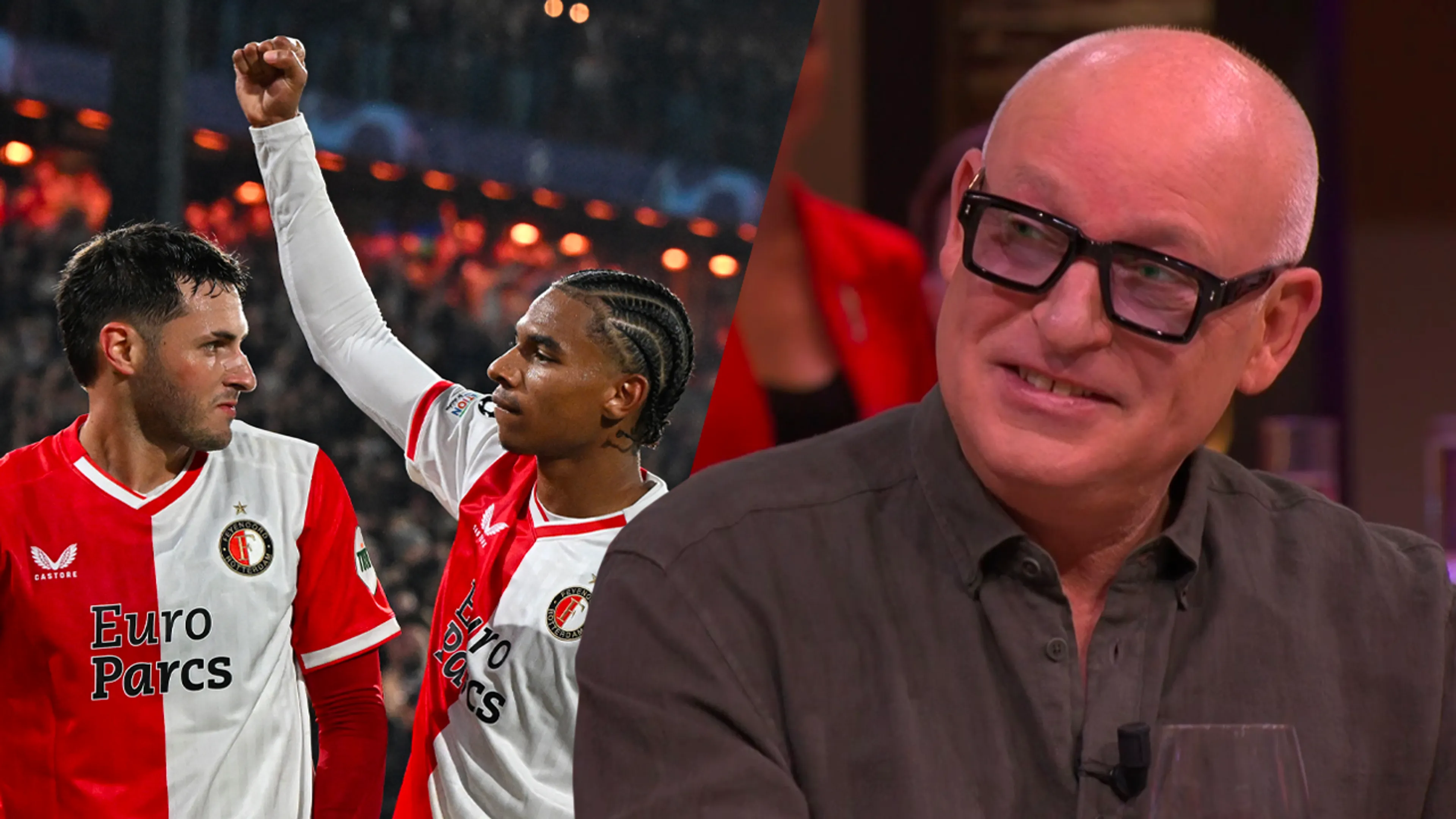 René prijst Feyenoord na overwinning op Lazio: ‘Echt een héél hoog niveau, razend knap!’