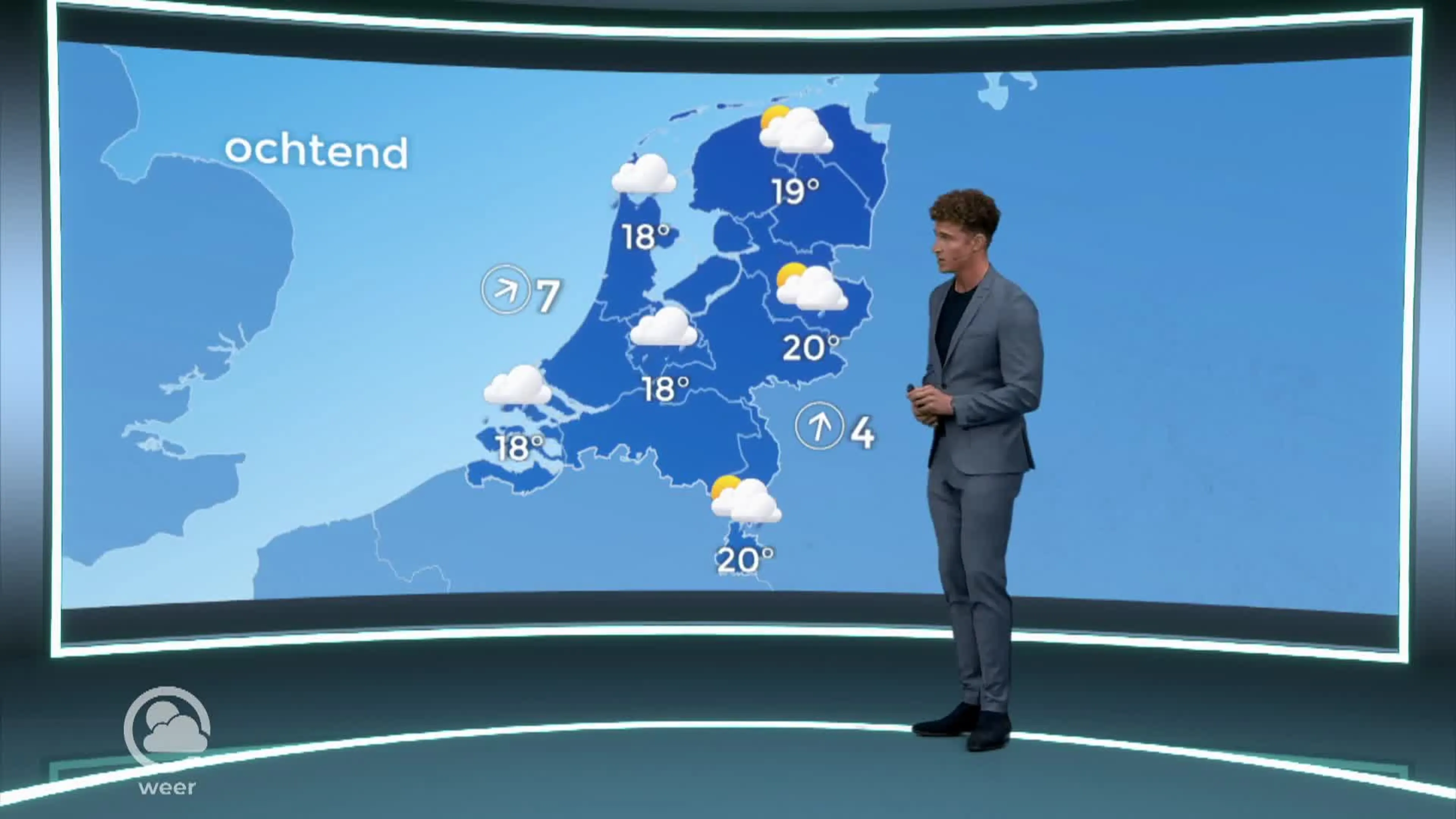 Weerbericht dinsdag 3 oktober 2023