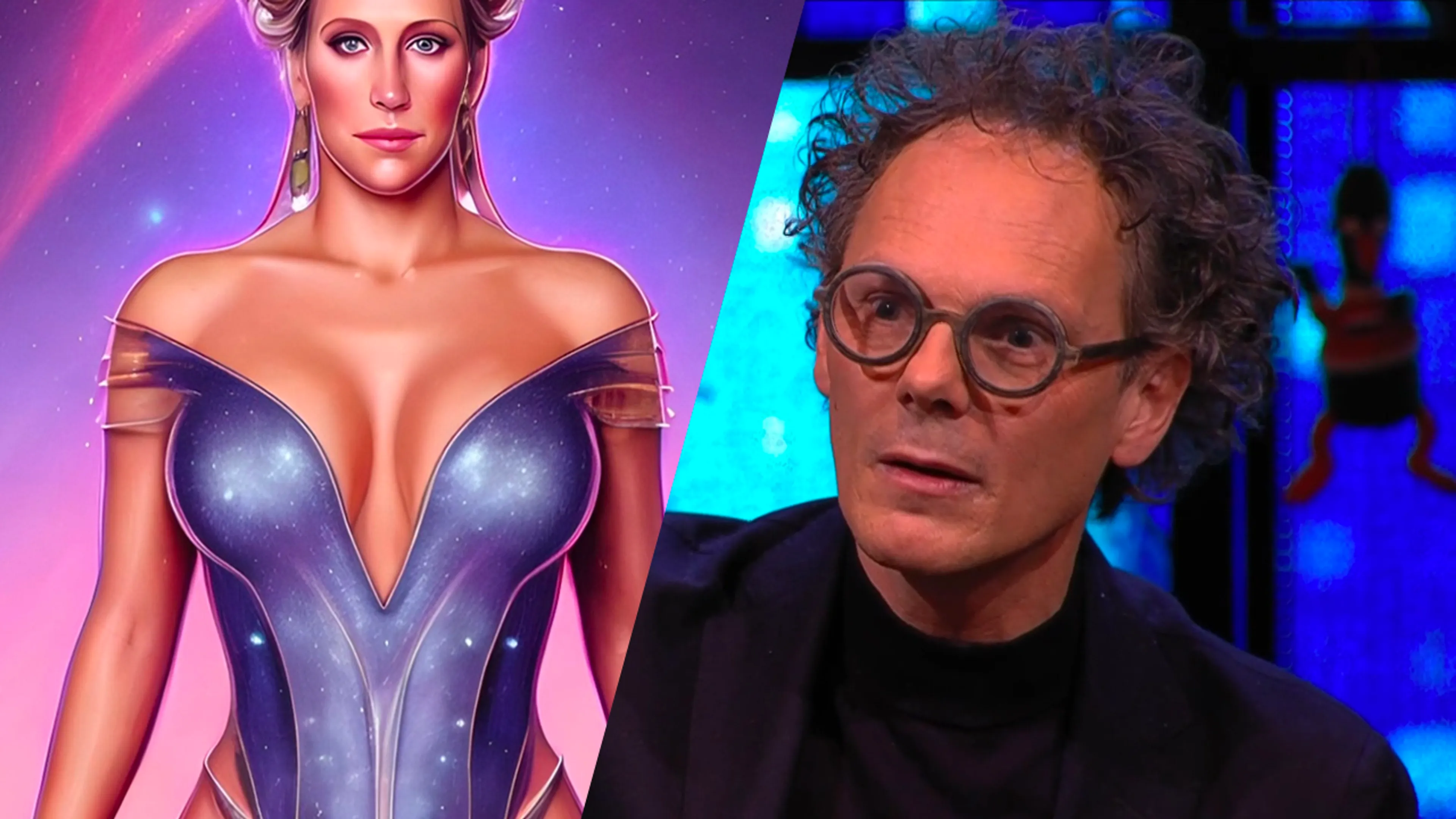 Ben van der Burg ziet foto's van Hélène uit AI-generator: 'Ze worden steeds spannender!'