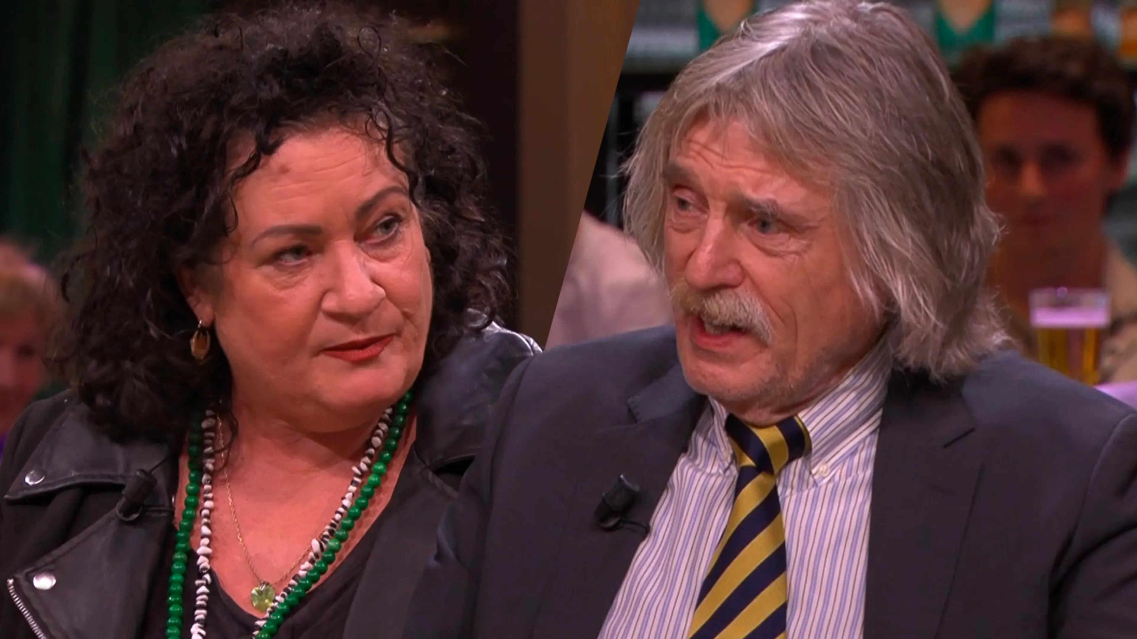 Johan schrok van interview Caroline: 'Je kwam er als een onnozel wicht uit'