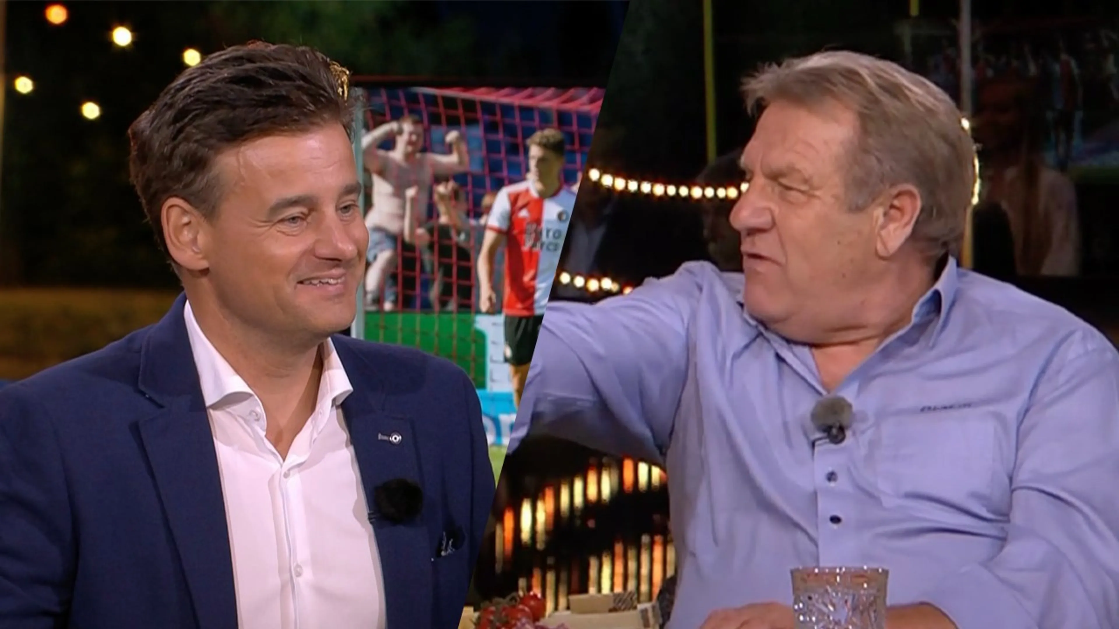 Jan wordt onderbroken door Wilfred: 'Het is verdomme weer niet te geloven met je!'