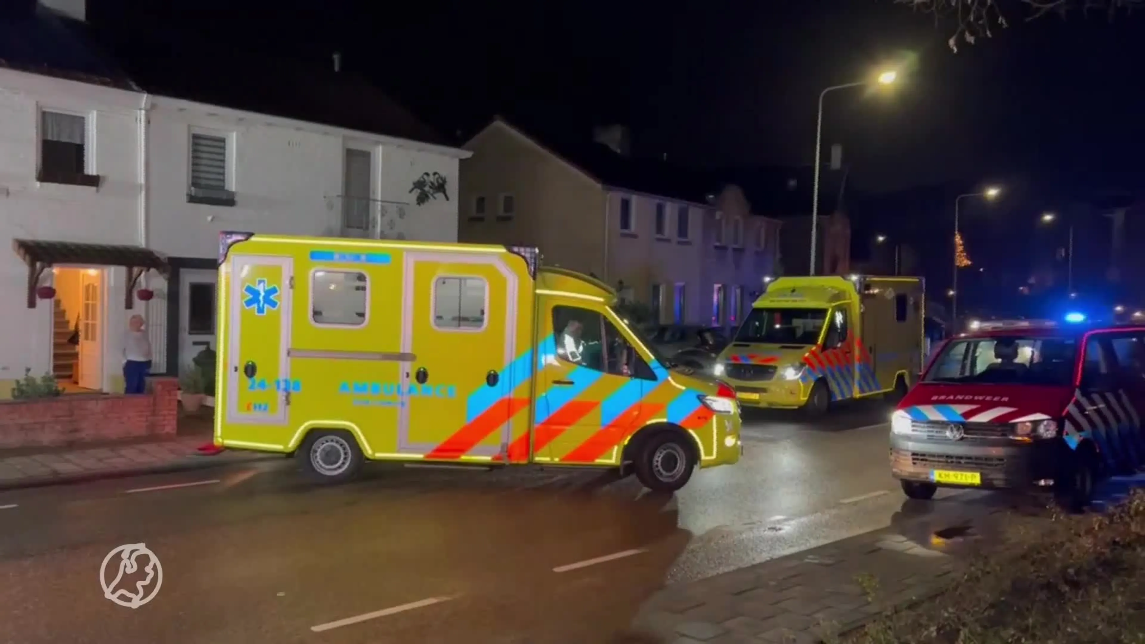 Gewonde door brand in huis in Valkenburg