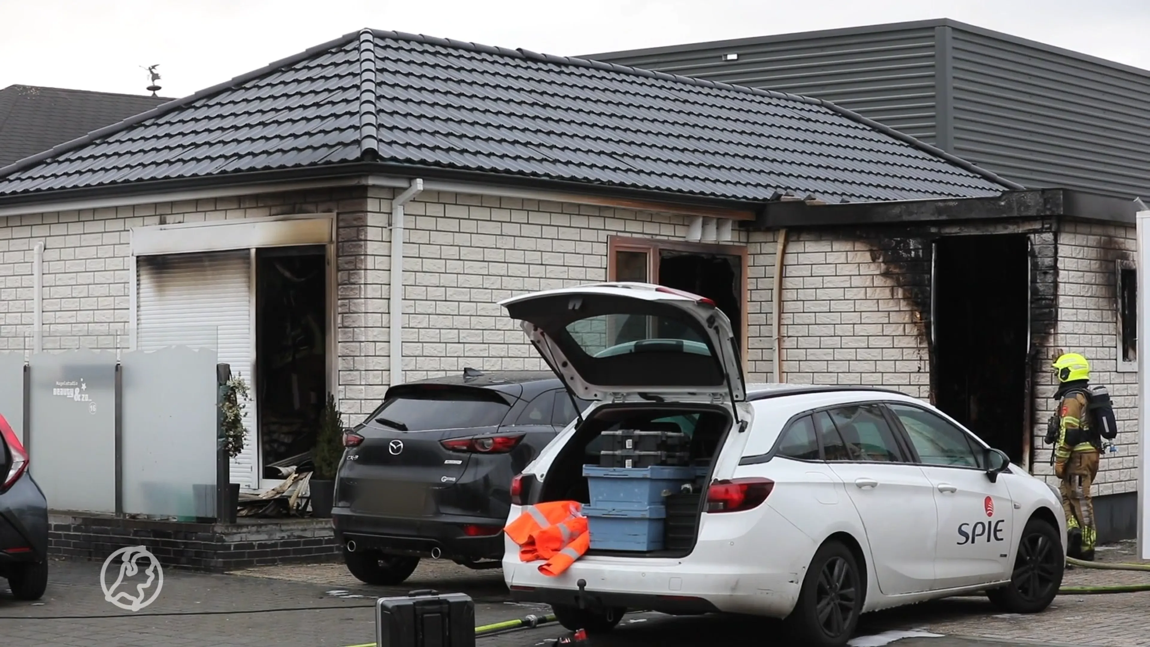 Vrouw overleden na brand in woonwagen, man verdacht van aansteken