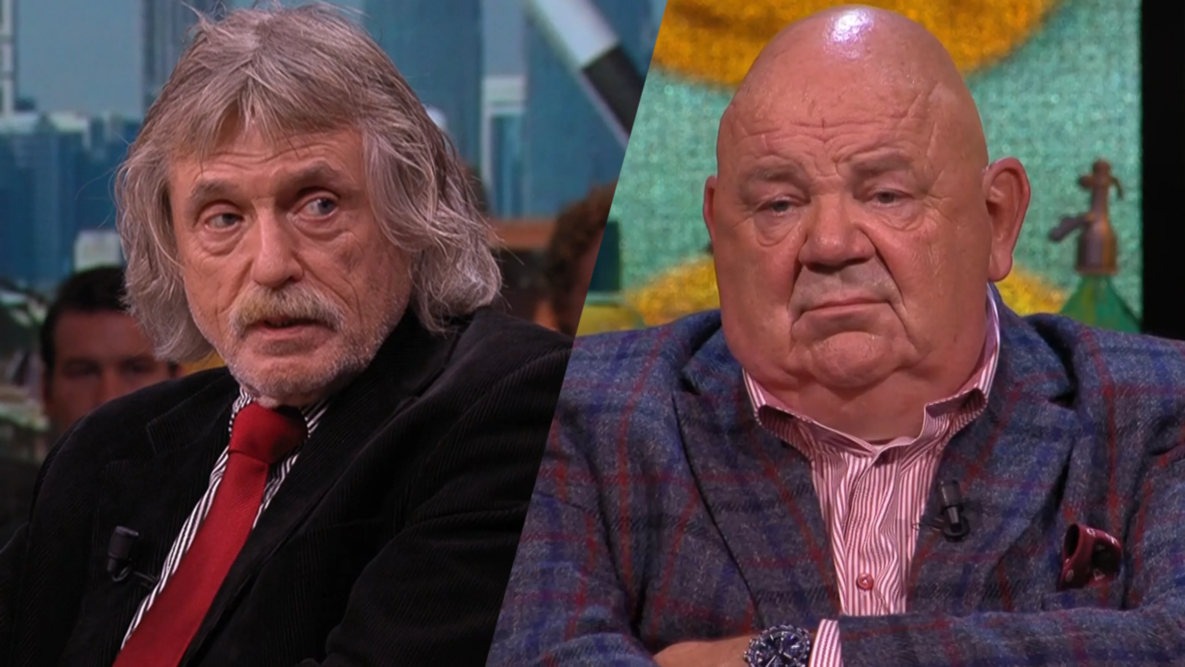 Pieter Cobelens en Johan staan lijnrecht tegenover elkaar in discussie over aanwezigheid in Qatar