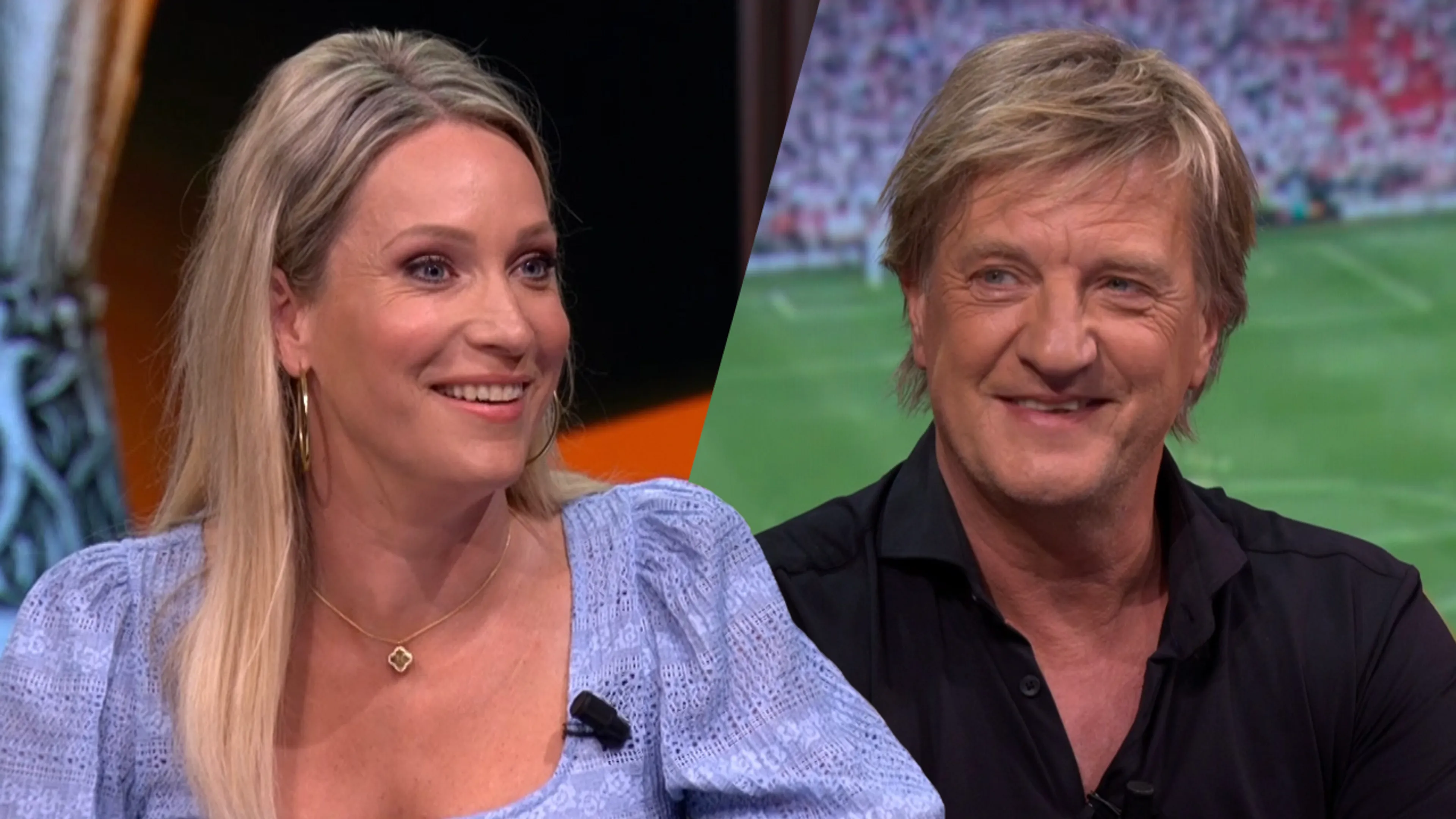 Hélène introduceert Wim en Kees: 'Twee van de grootste sterren van Talpa, naast Johan en René'