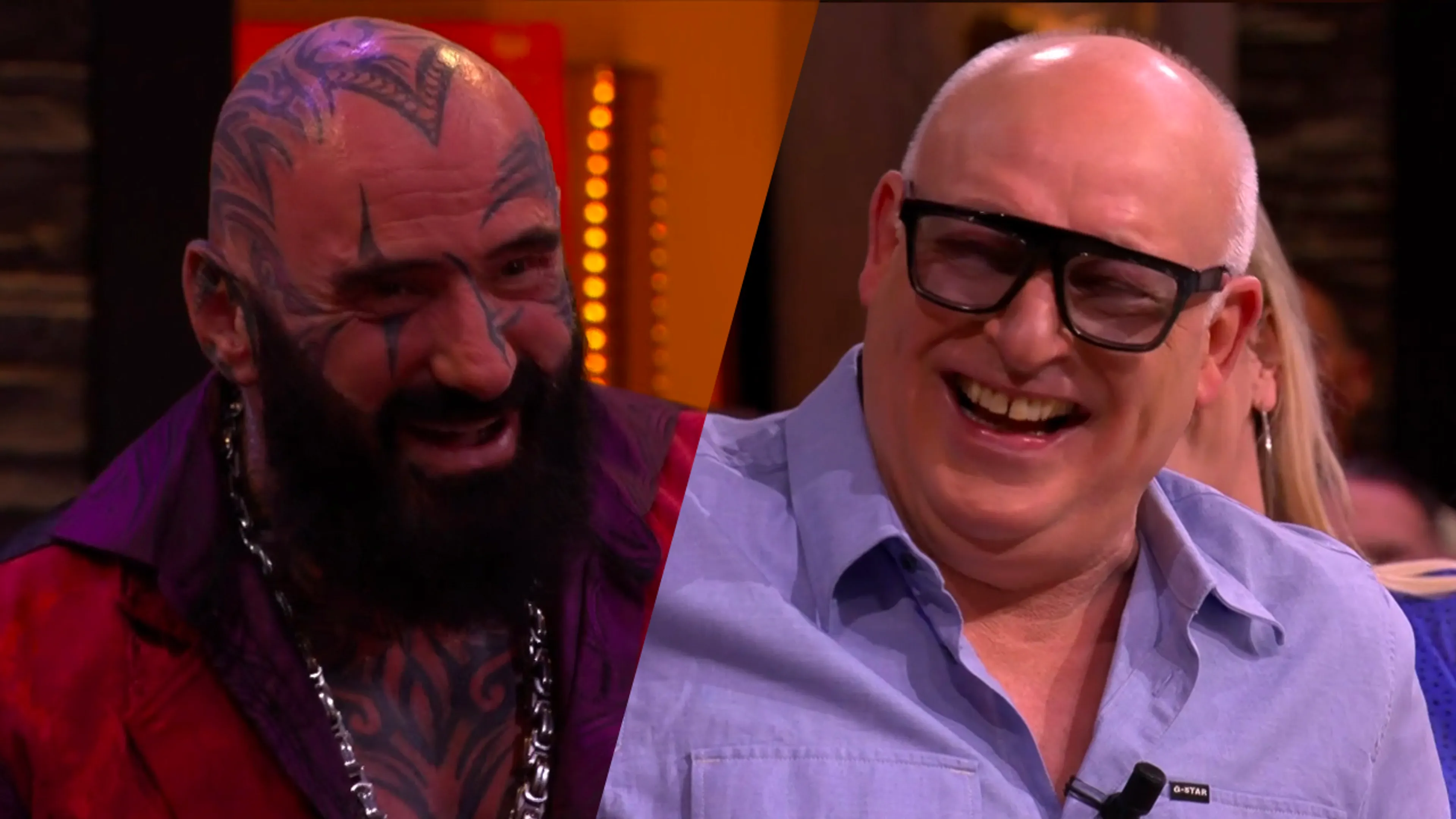 René grapt tegen man vol tatoeages: 'Je moet nu stoppen, hoor!'