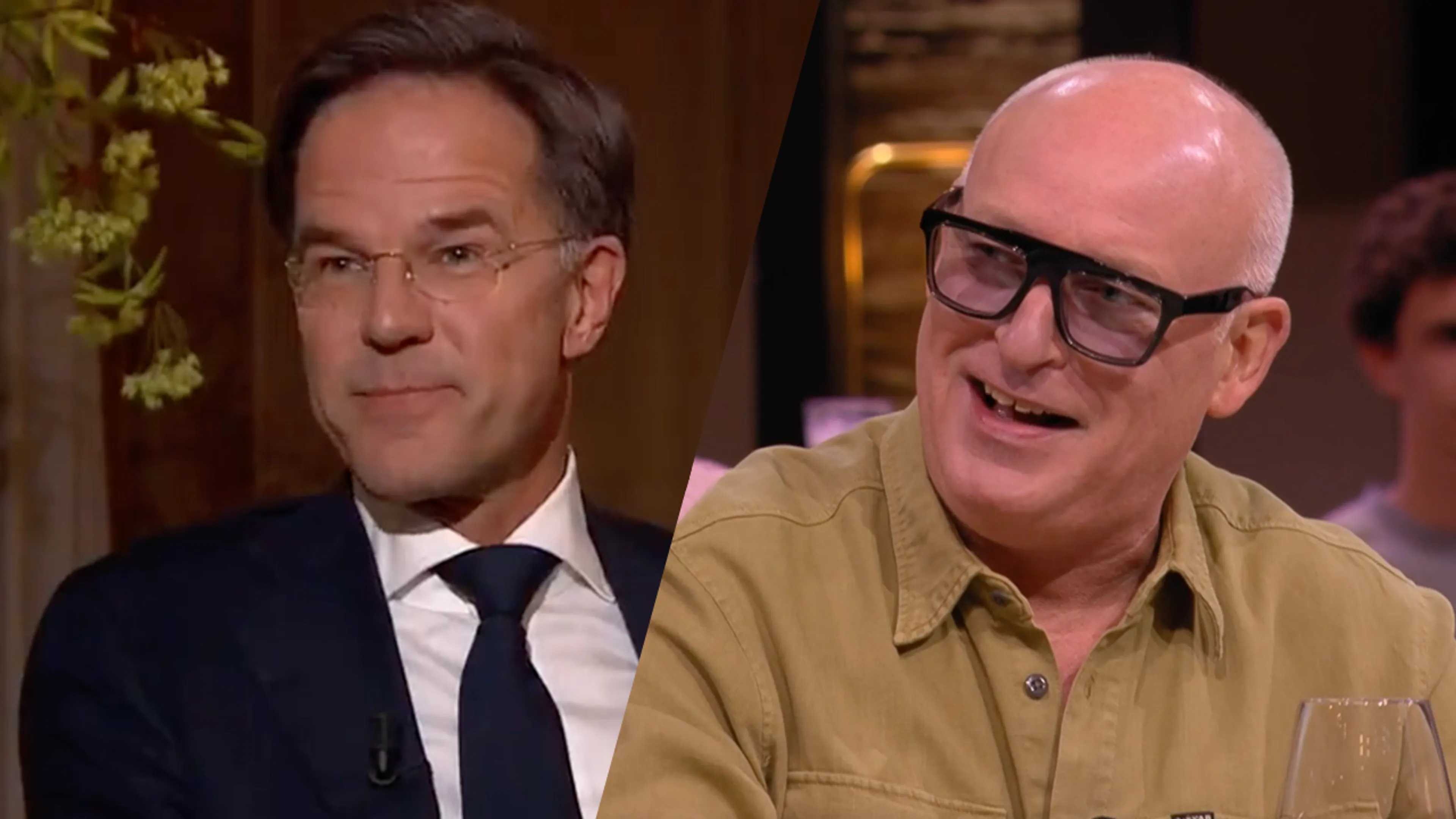 René genoot van zeldzaam interview Rutte: 'Waanzinnig'